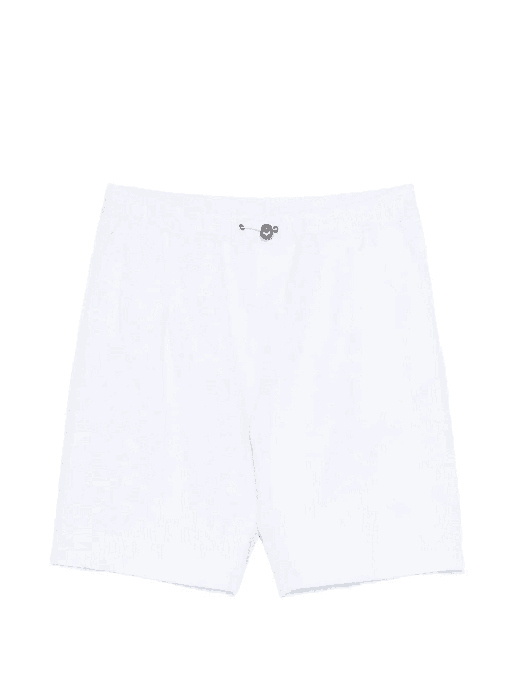 pleated drawstring shorts - Image 1