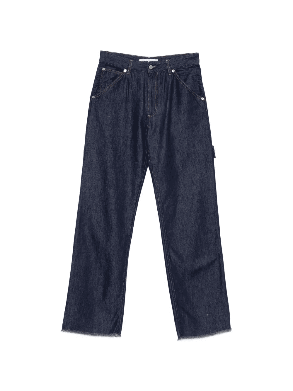 carpenter frayed-hem jeans - Image 1