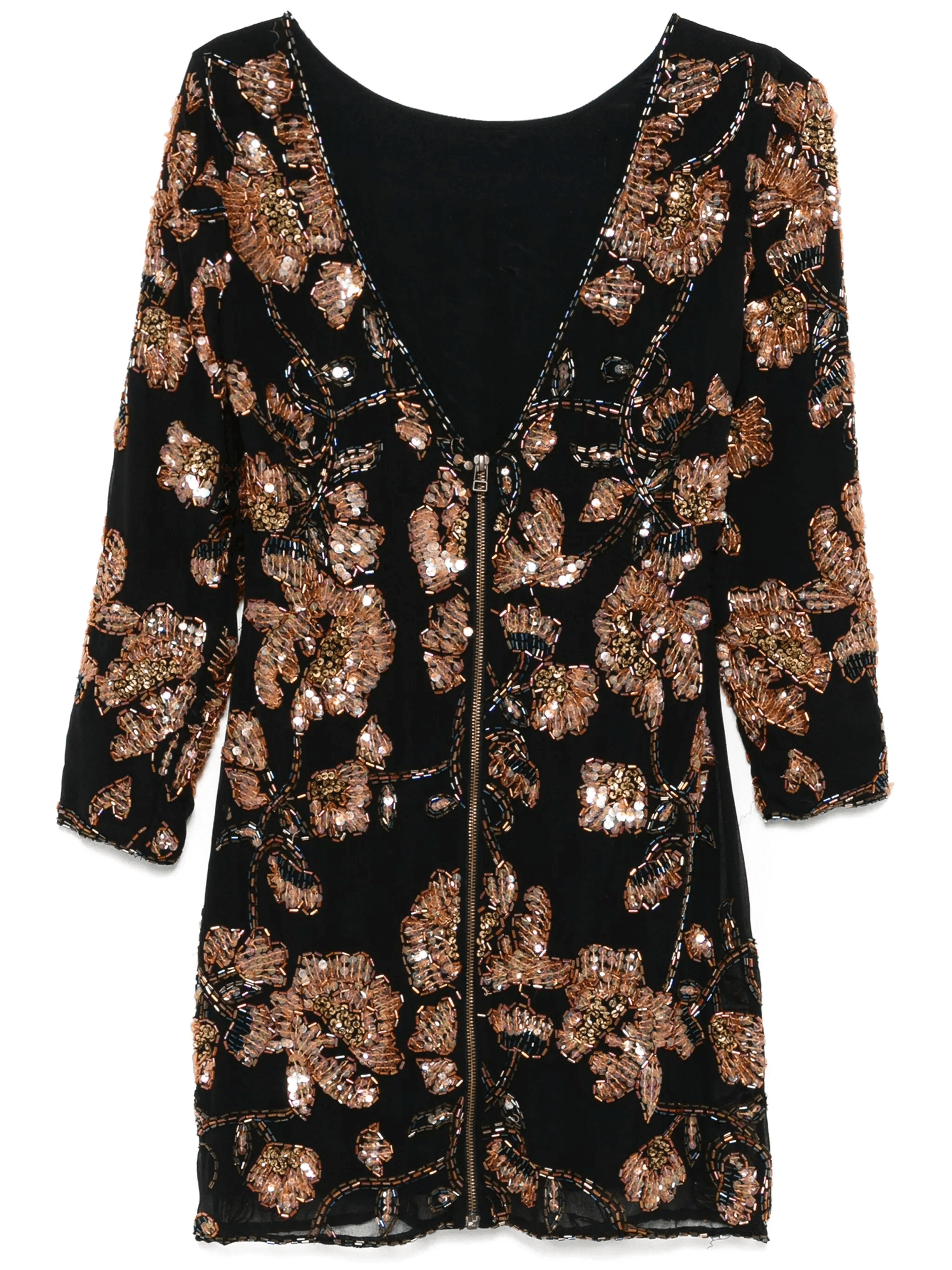 sequin-embellished mini dress - Image 1