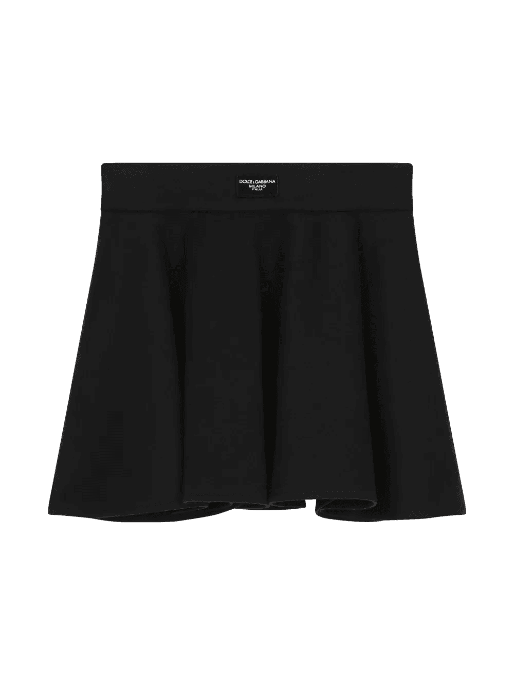 logo-appliqué pleated mini skirt - Image 1