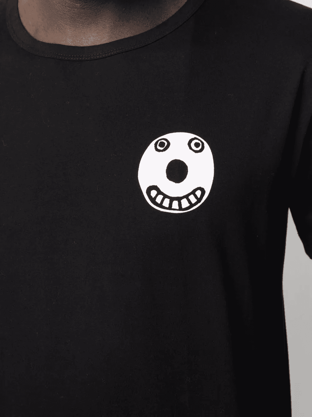 smile-print T-shirt — Image 2
