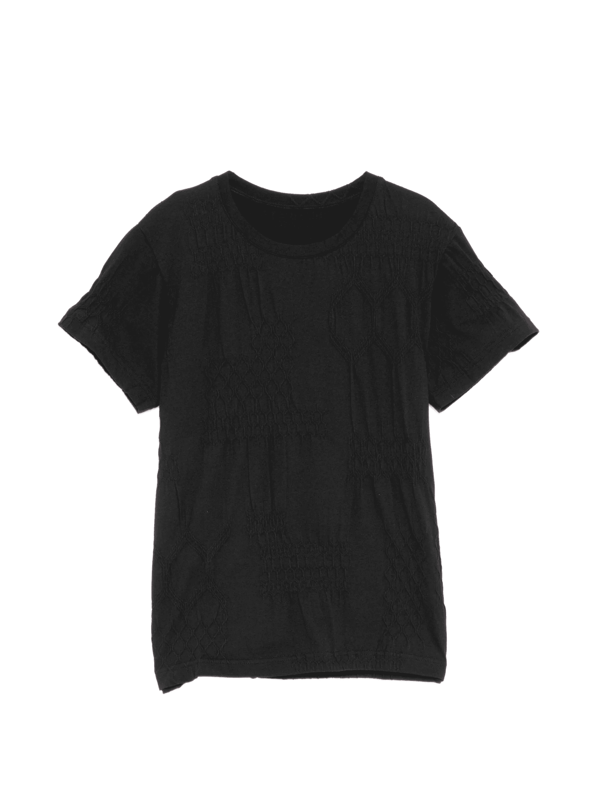 textured T-shirt - Image 1