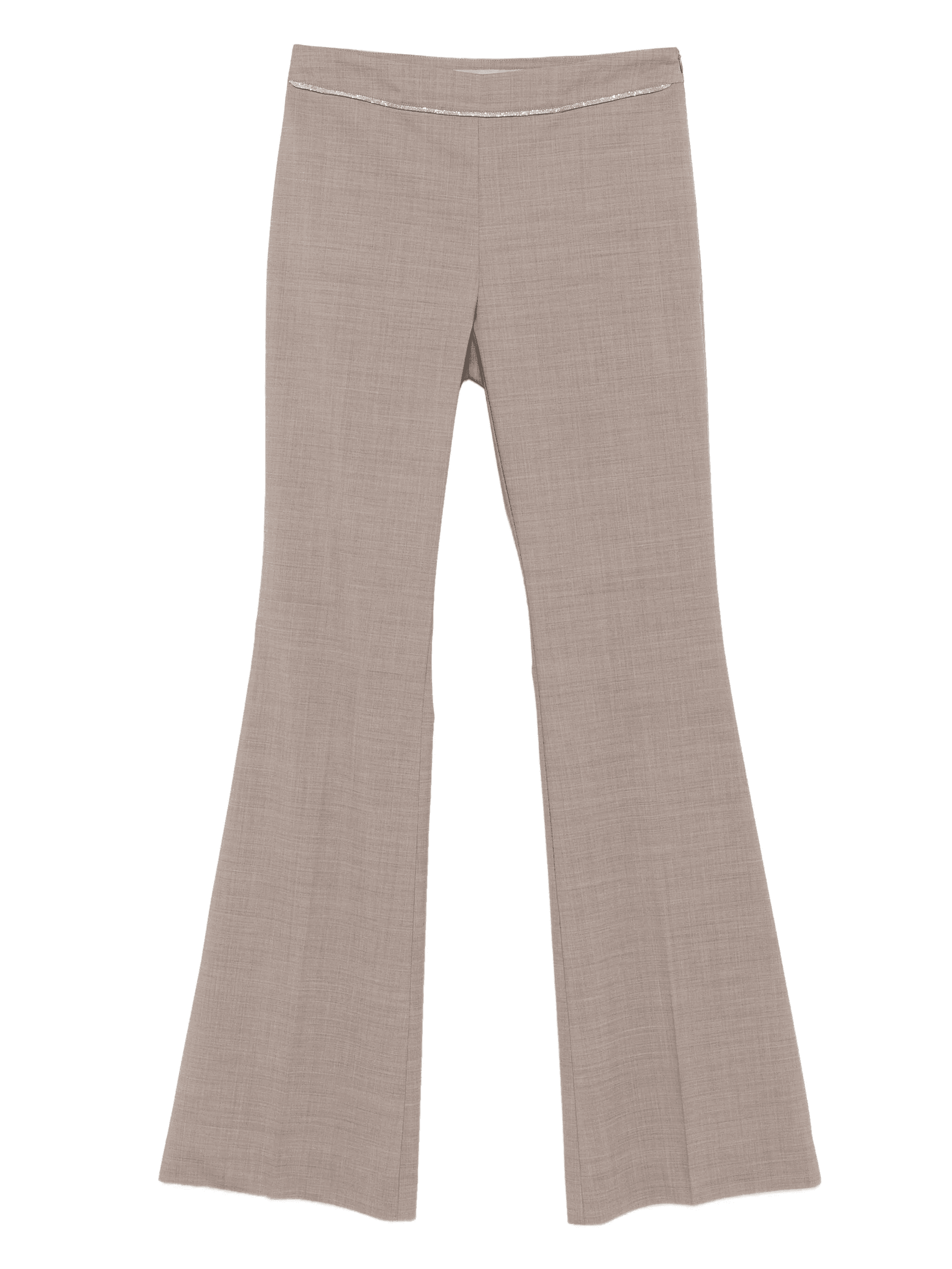 embellished flared trousers - Image 1