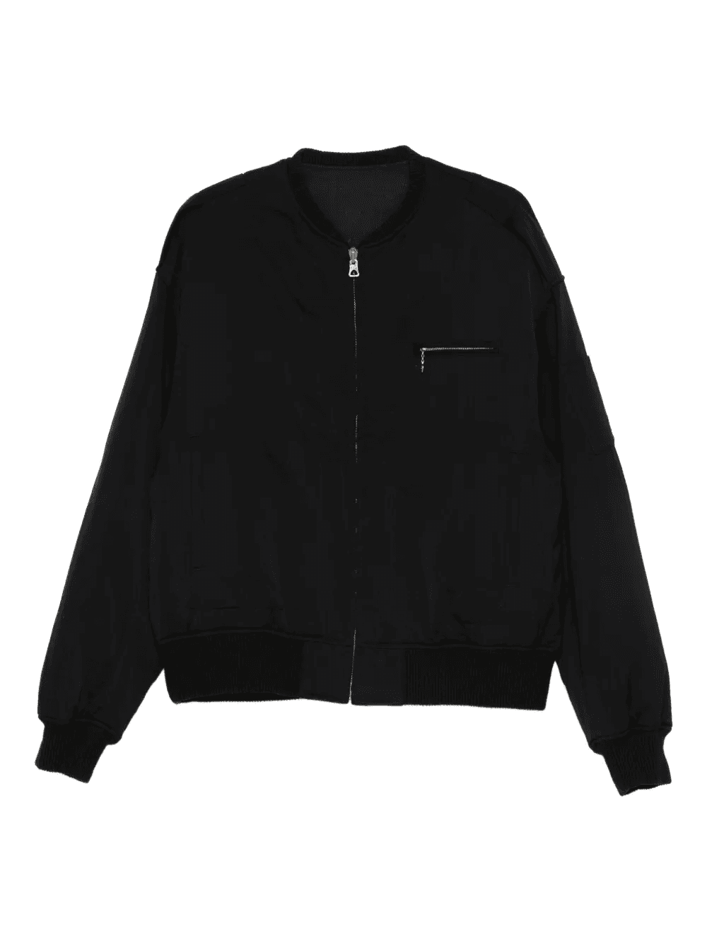 zip-pocket bomber jacket - Image 1