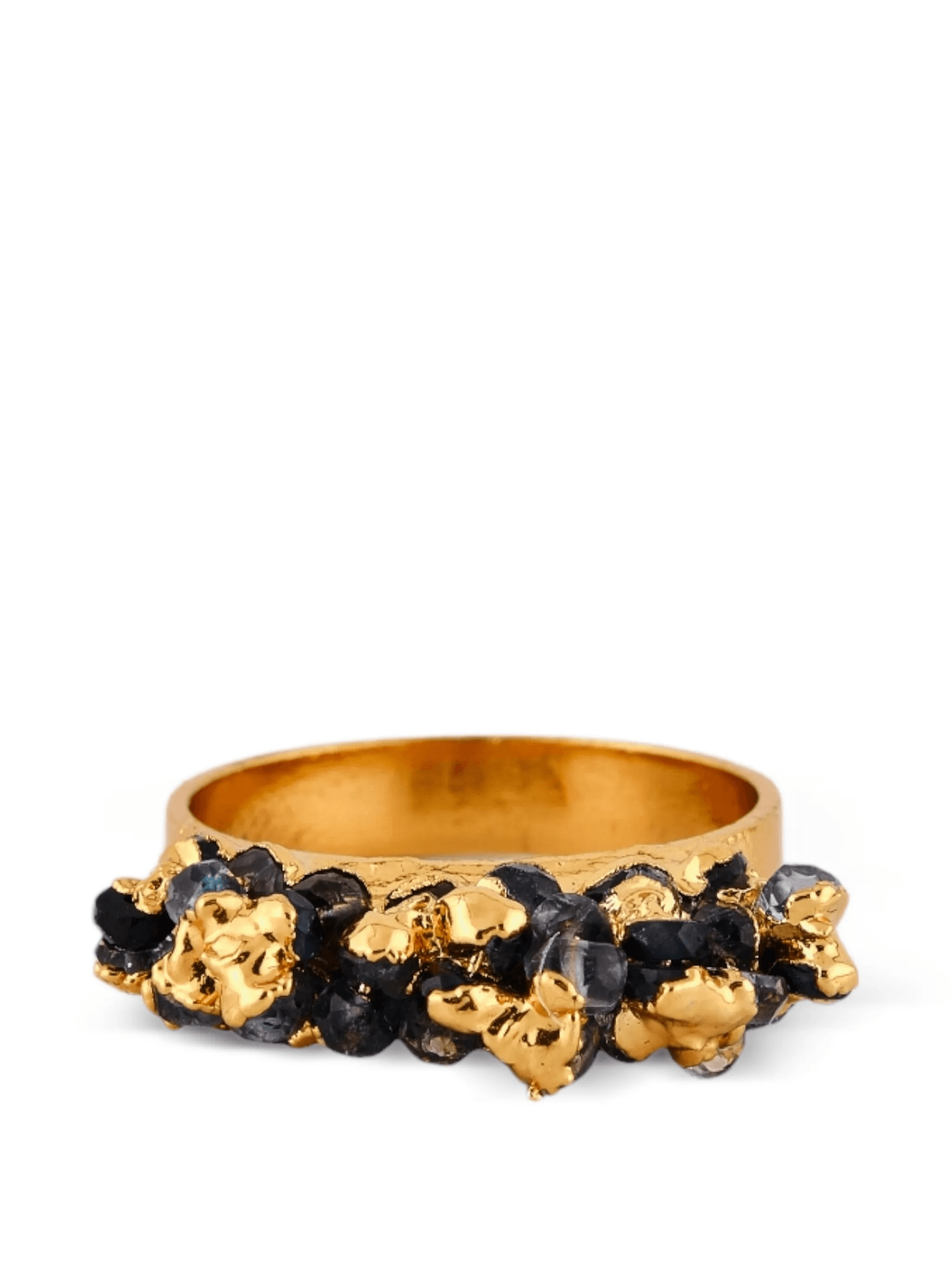 sapphire chunk ring - Image 1