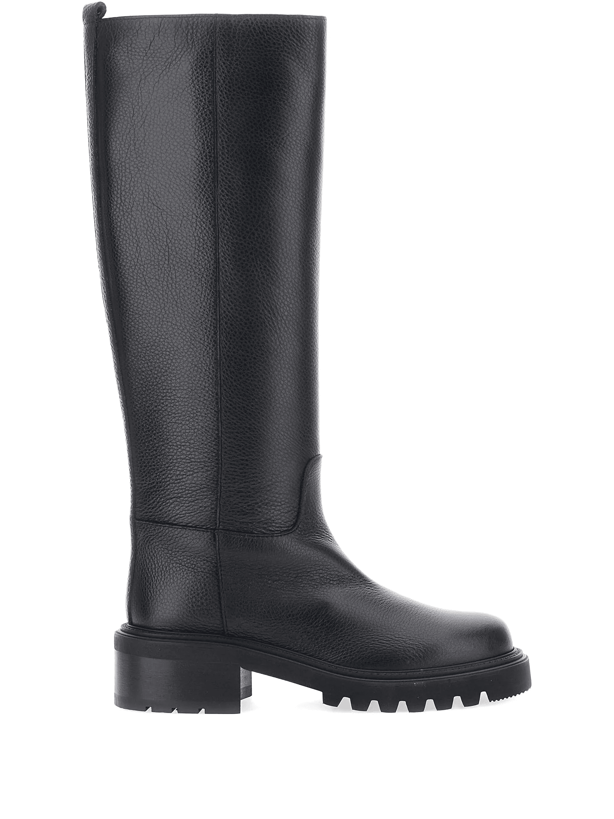 leather knee-length boots - Image 1
