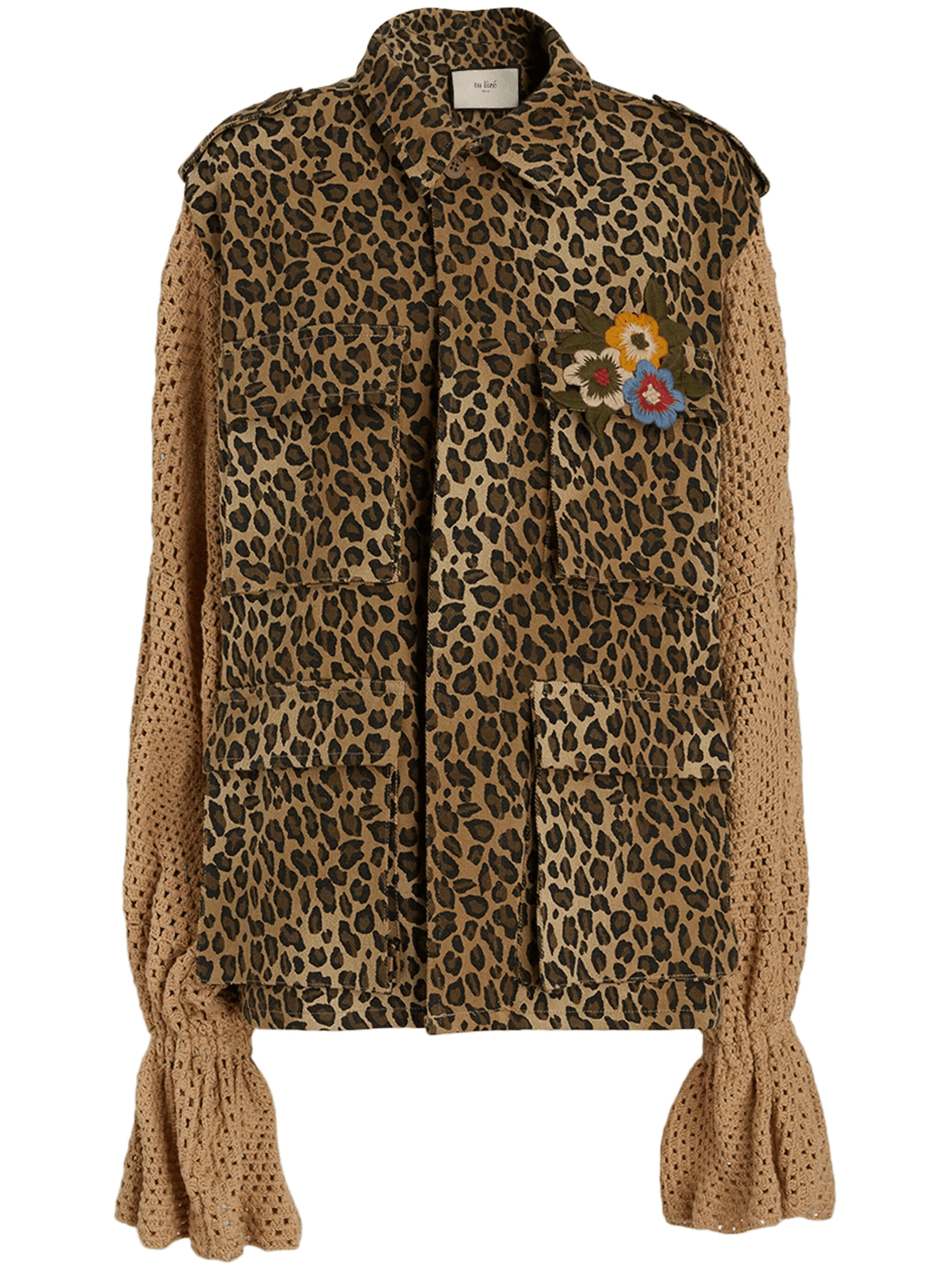 leopard-print jacket - Image 1