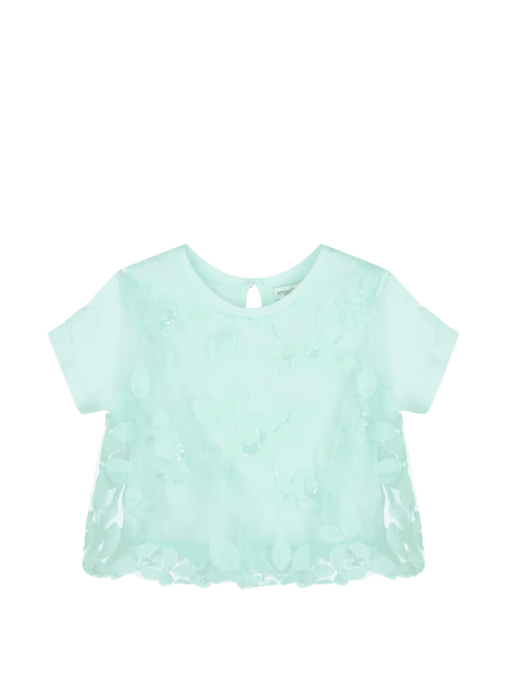 leaf-embellishment T-shirt - Image 1