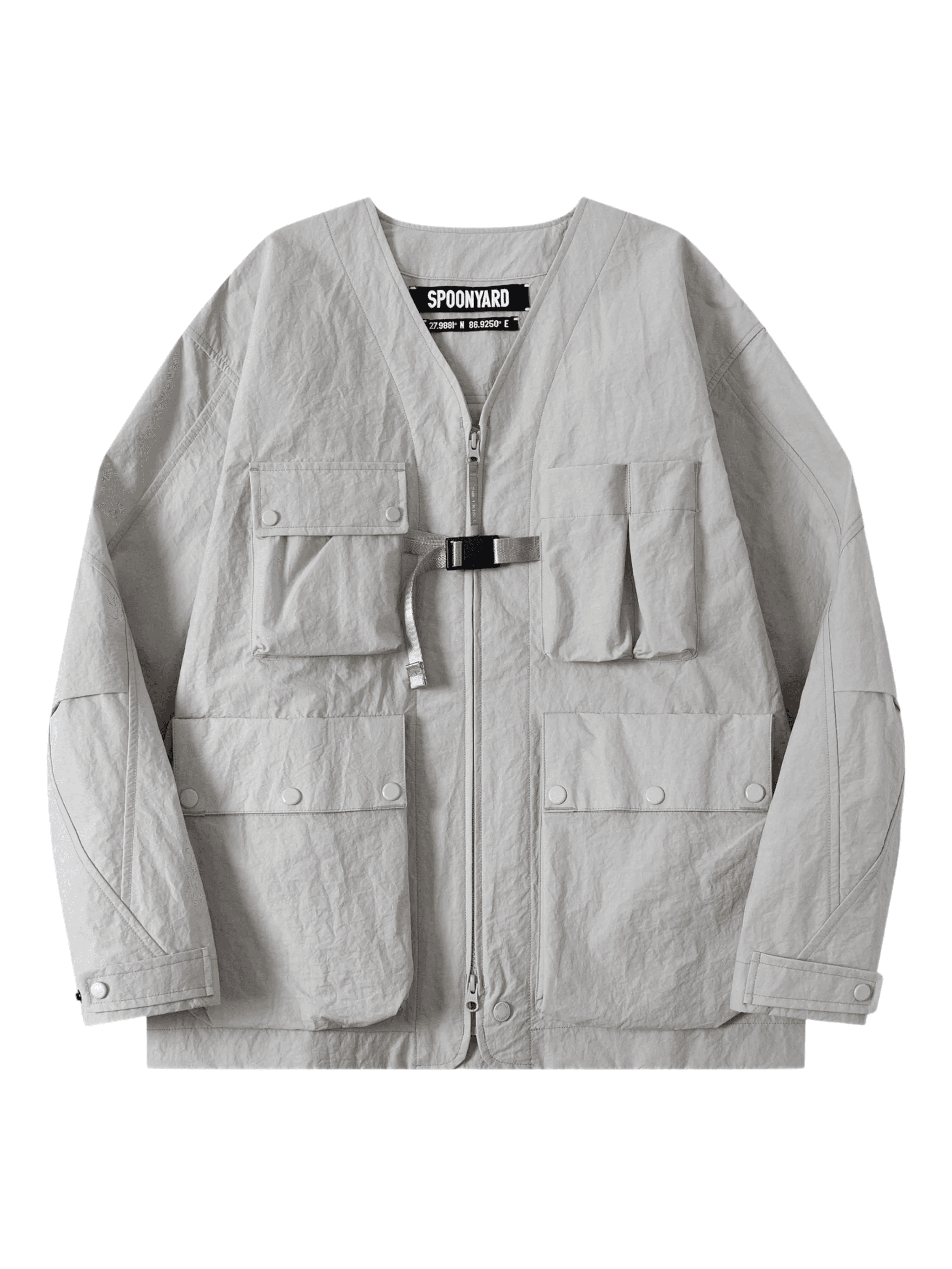 V-neck 3D jacket - Image 1