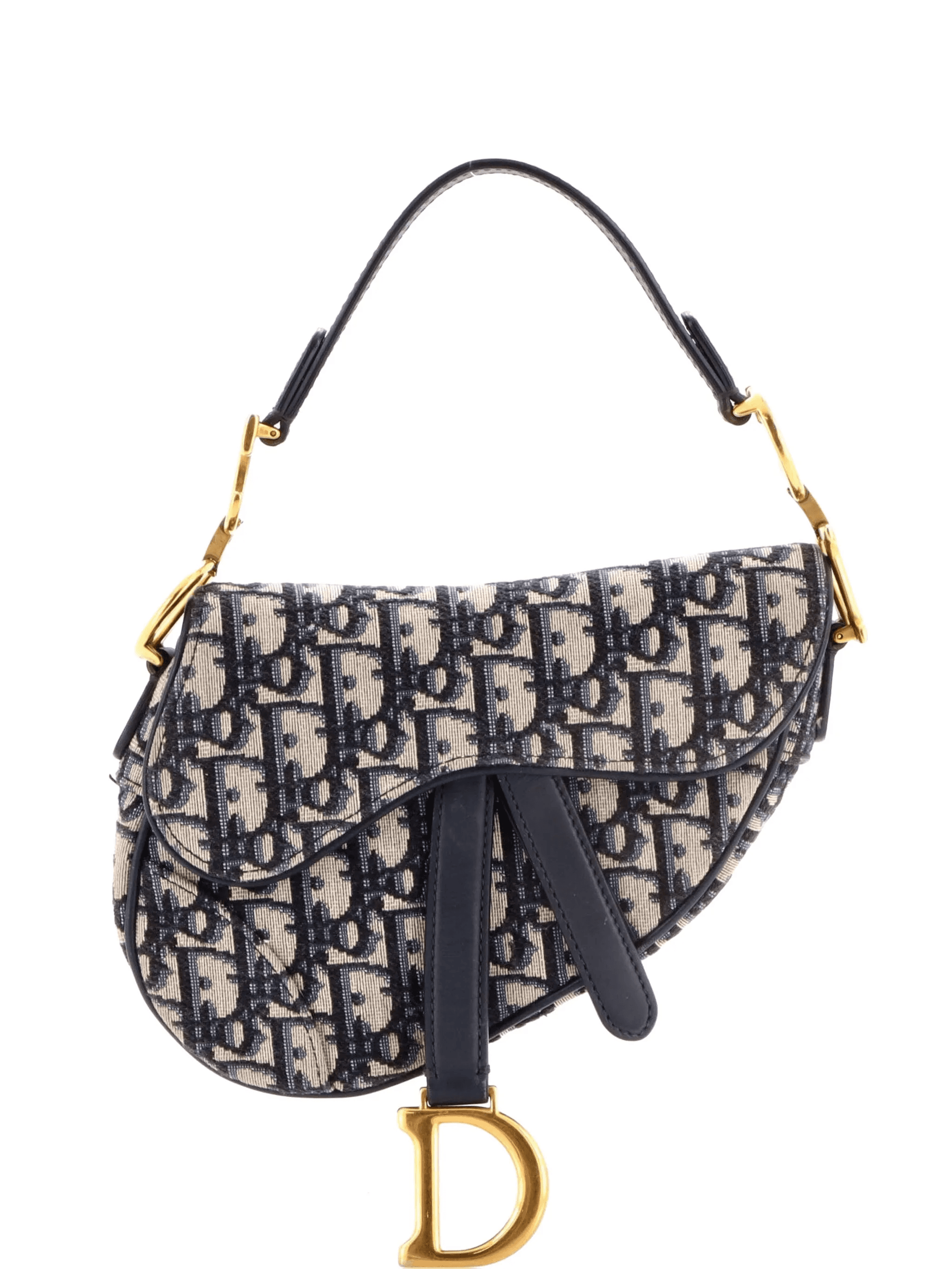 Saddle Handbag Oblique Canvas Mini shoulder bag - Image 1