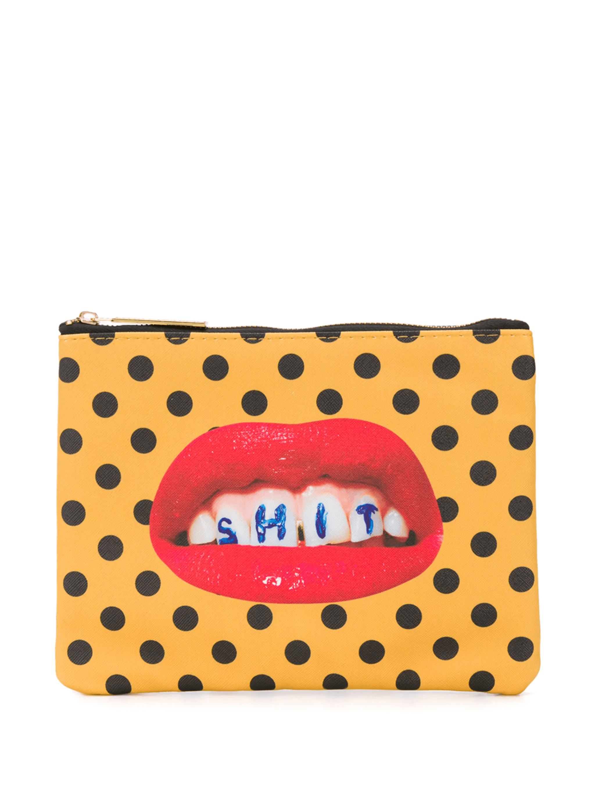 dotted-print make-up bag - Image 1
