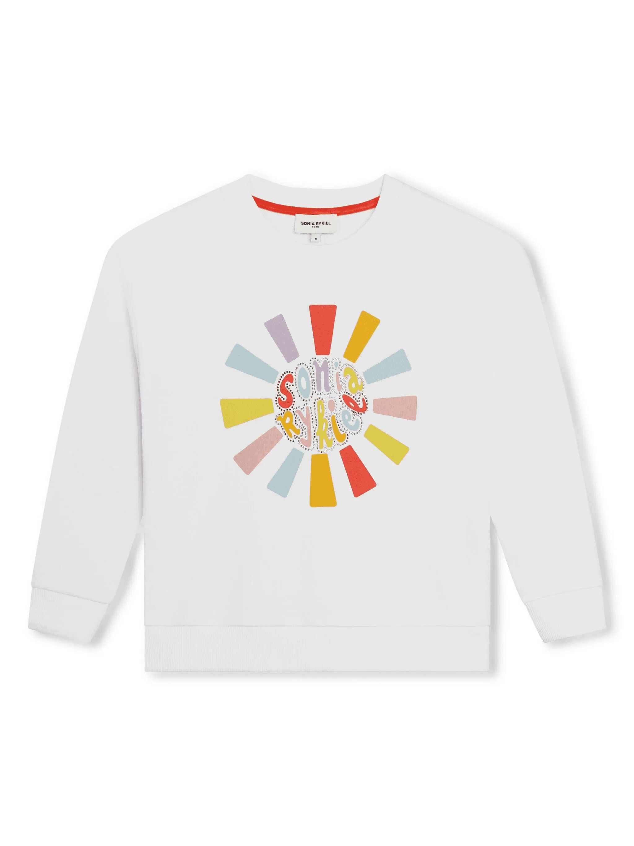 logo-print cotton sweatshirt - Image 1