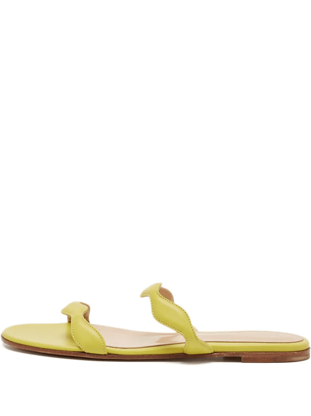 Wave leather slides - Image 1