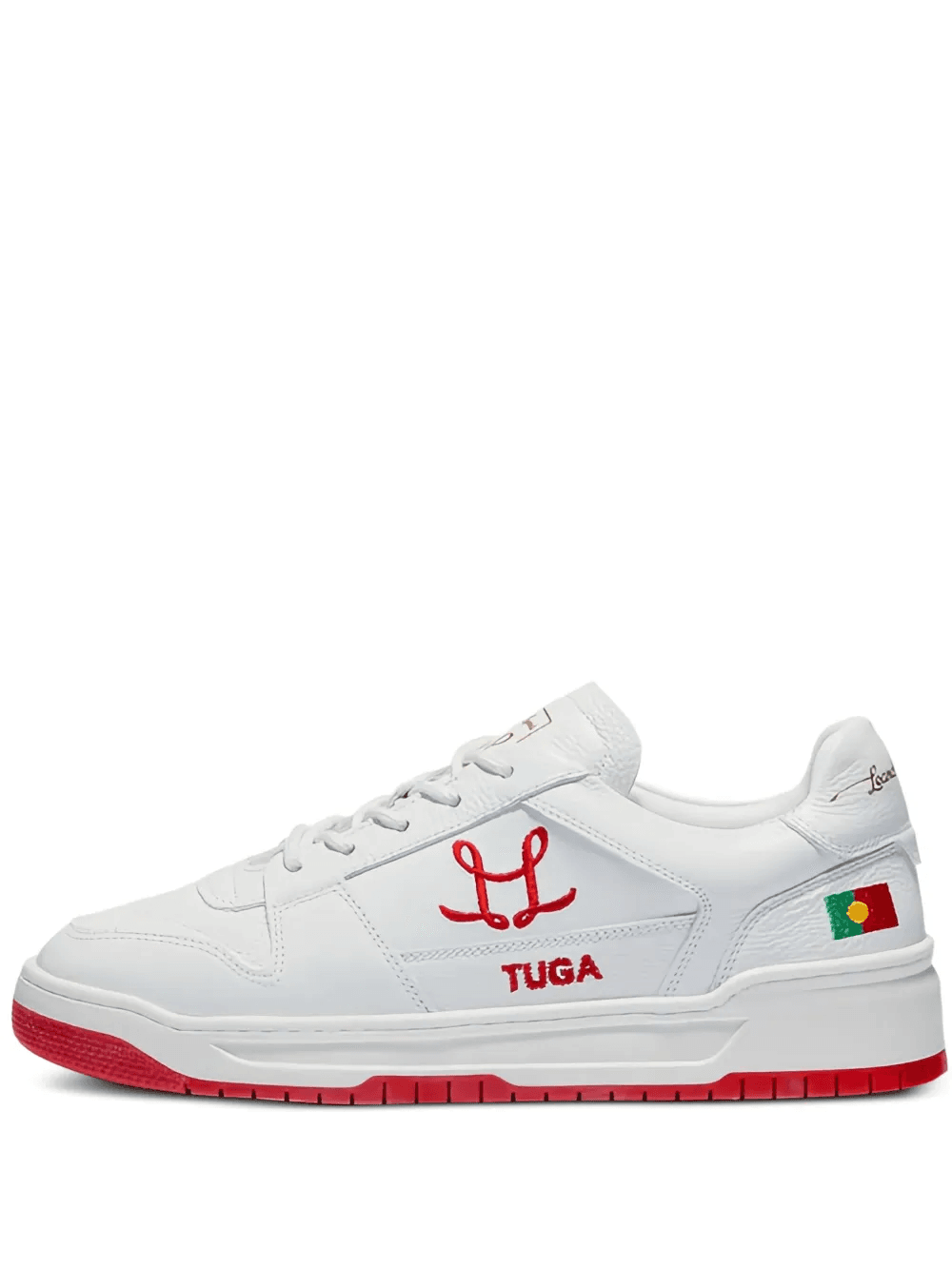 Tony embroidered-flag sneakers - Image 1