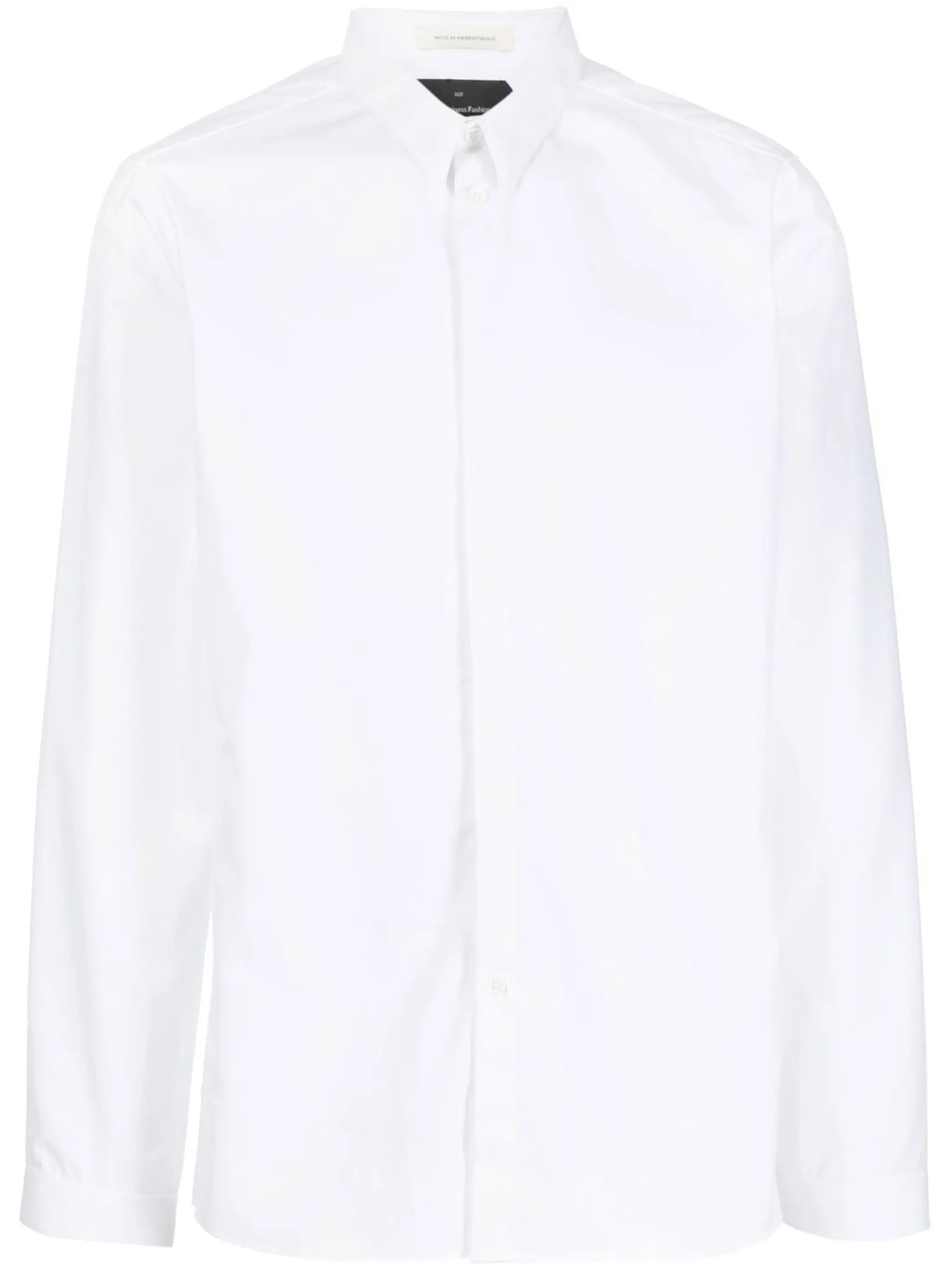 cotton long-sleeve shirt - Image 1
