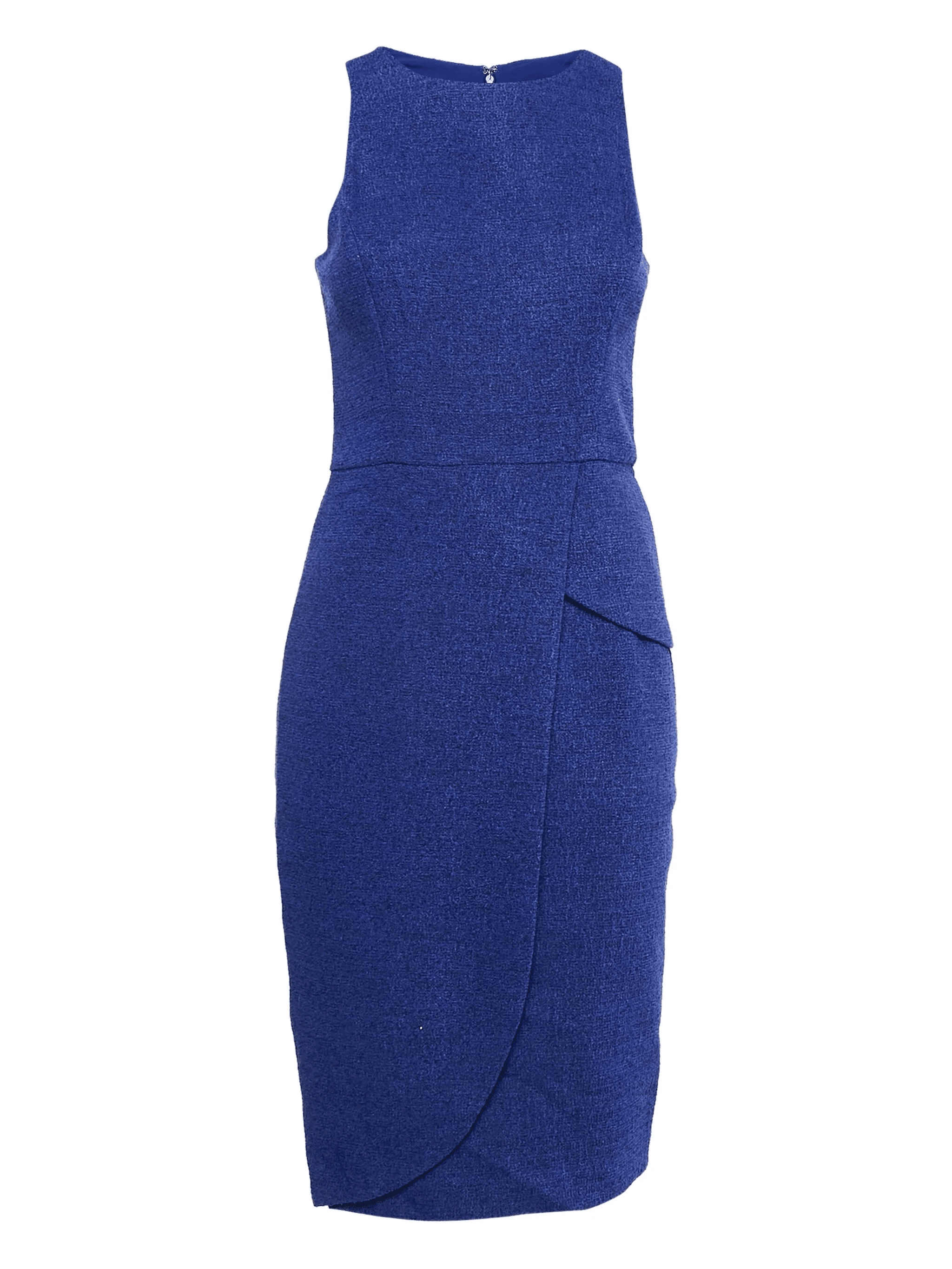 tweed sleeveless midi dress - Image 1