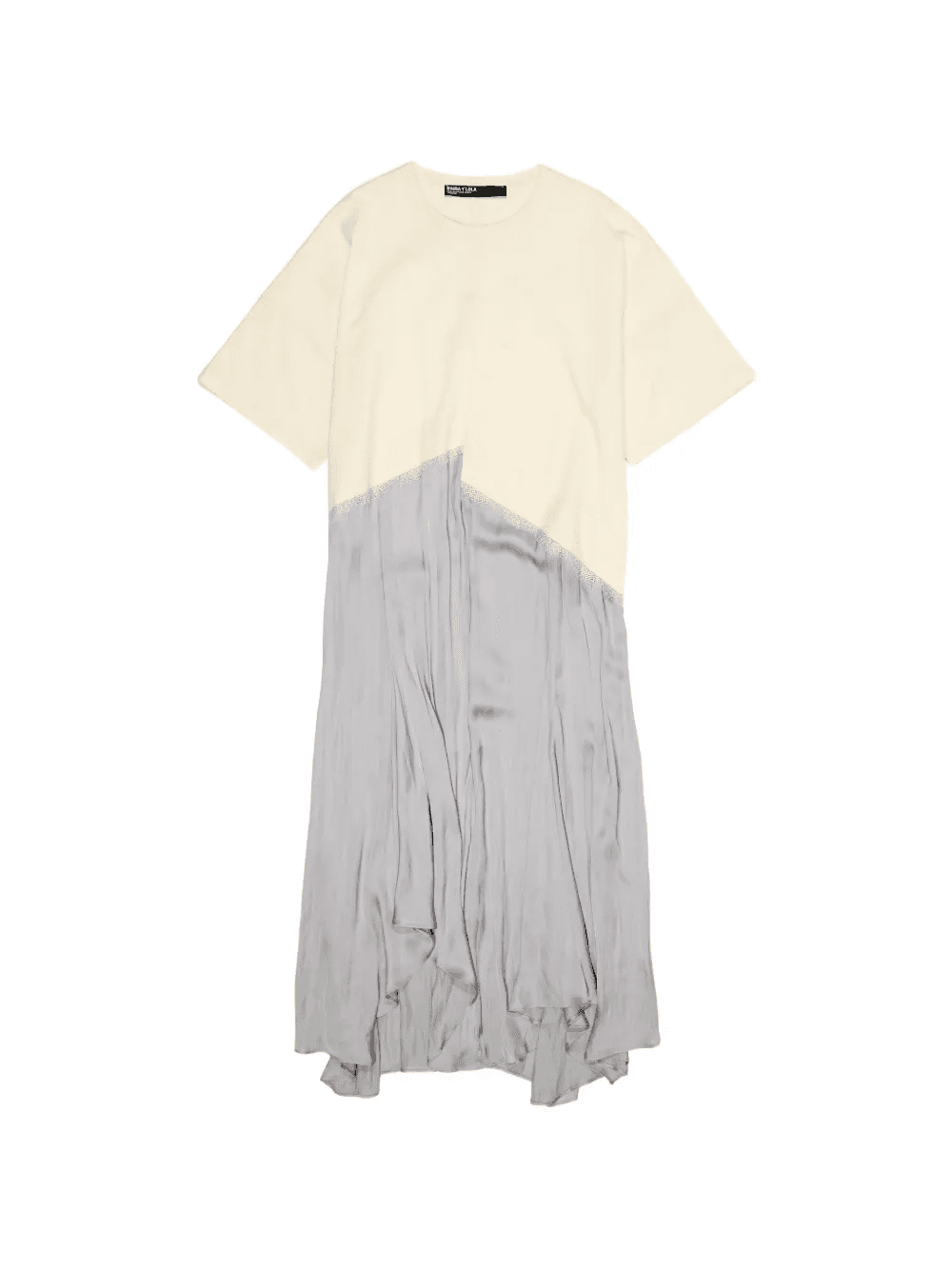 crew-neck midi dress - Image 1