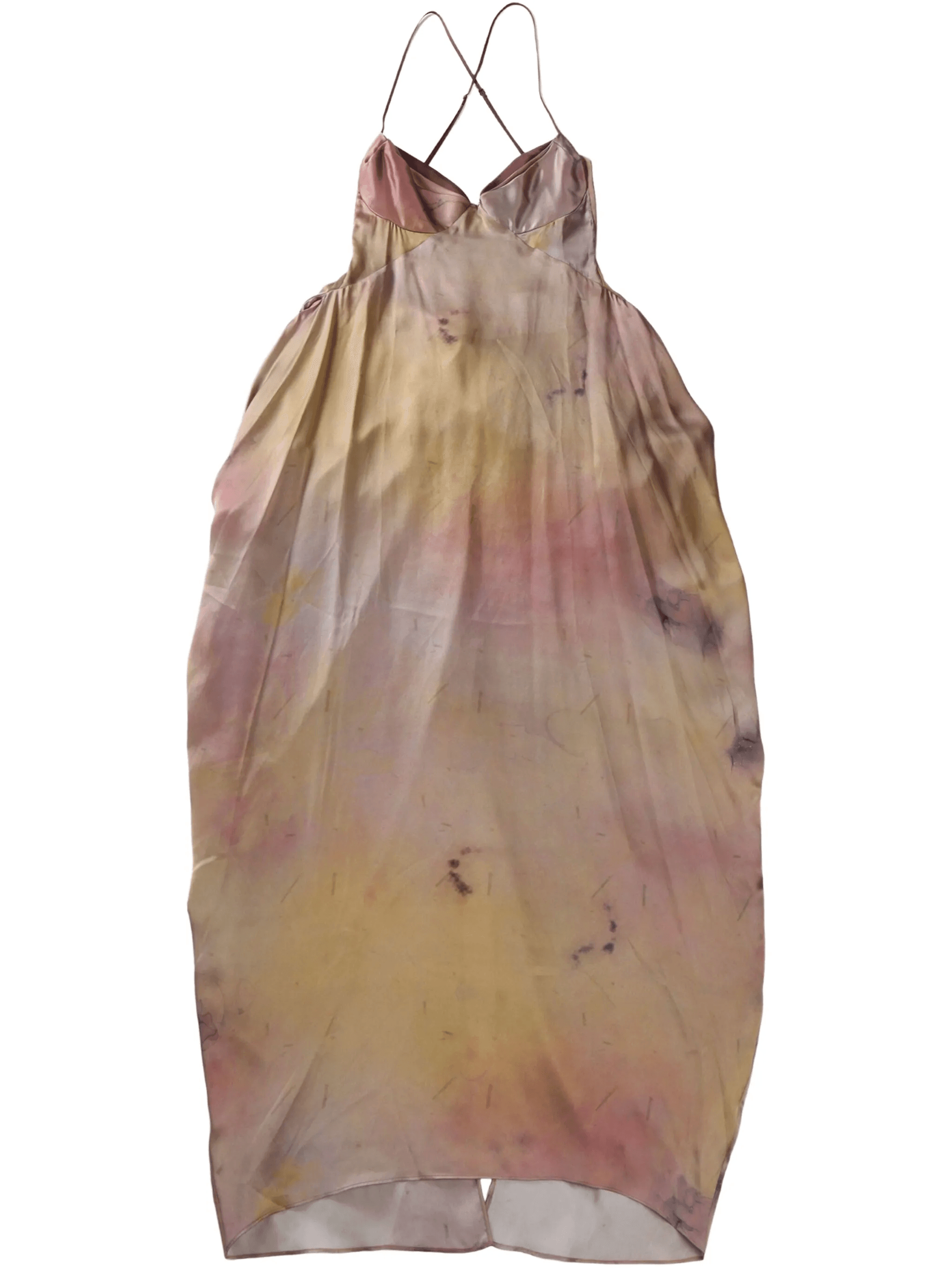 silk maxi dress - Image 1