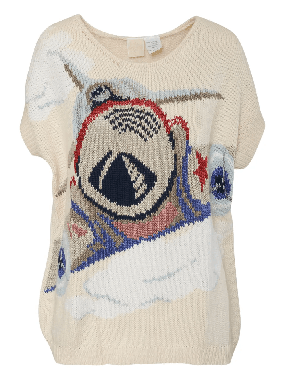patterned intarsia-knit sweater - Image 1