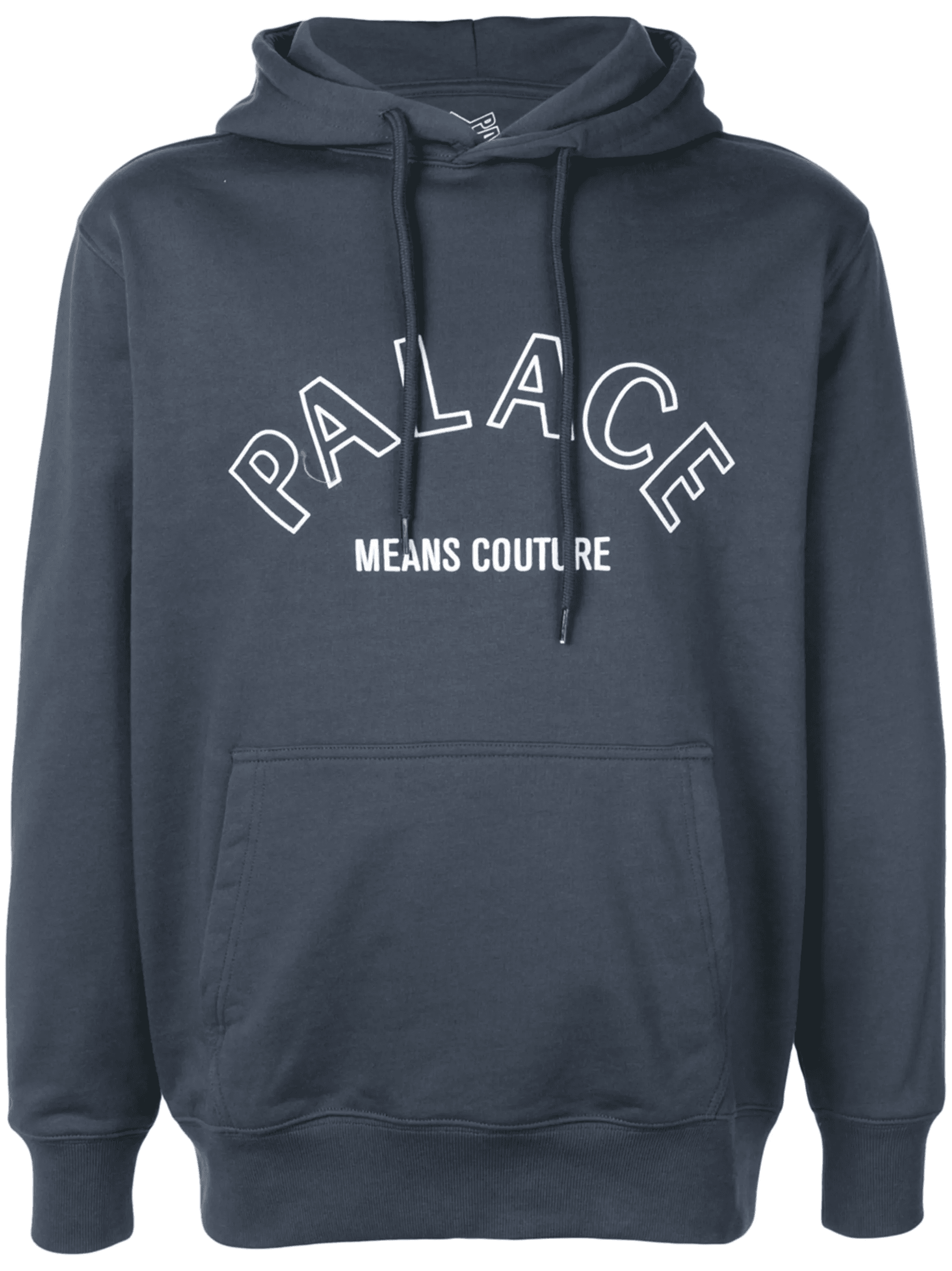Couture logo-print hoodie - Image 1