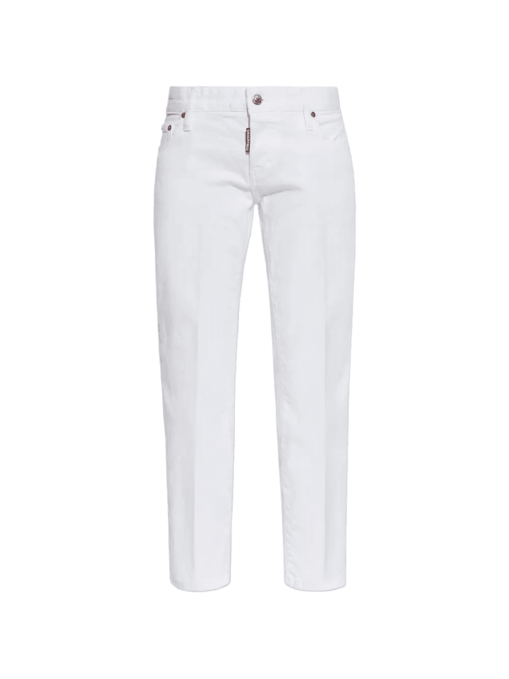 buttoned belt-loop jeans - Image 1