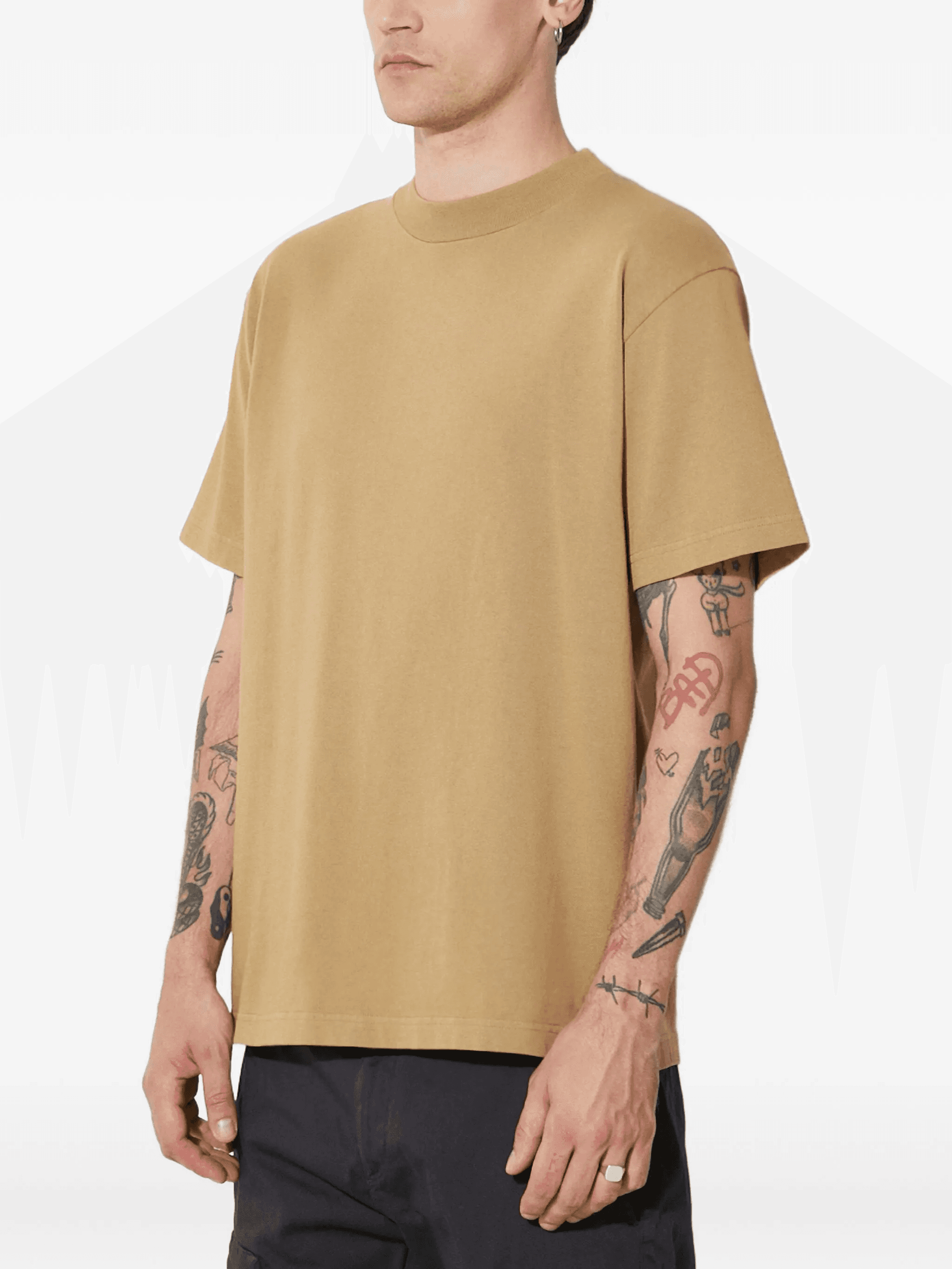 crew-neck short-sleeve T-shirt - Image 1