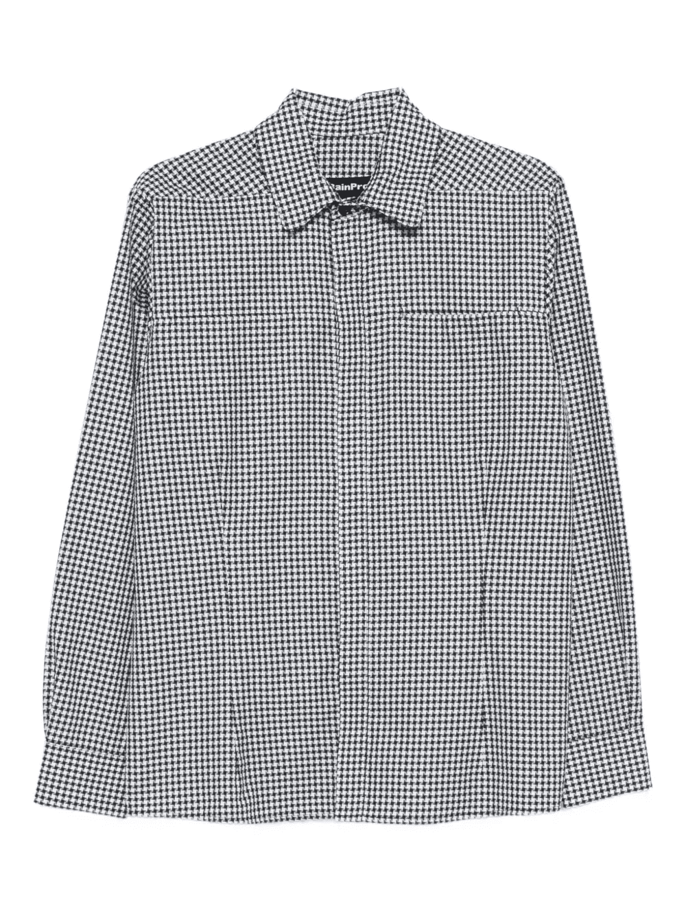 gingham-checked shirt - Image 1