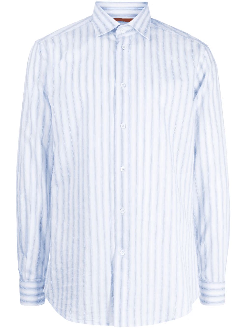 striped poplin shirt - Image 1