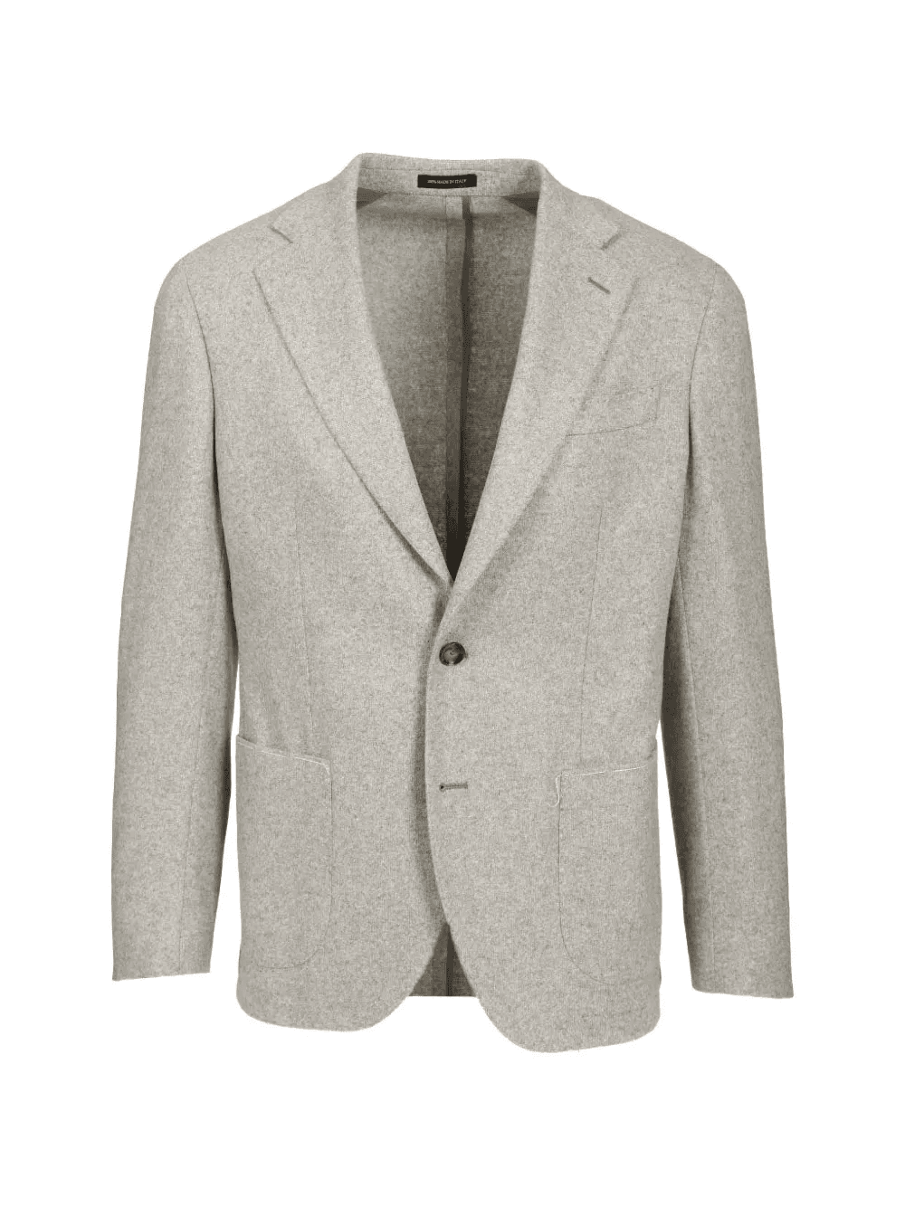 single-breasted cashmere blazer - Image 1