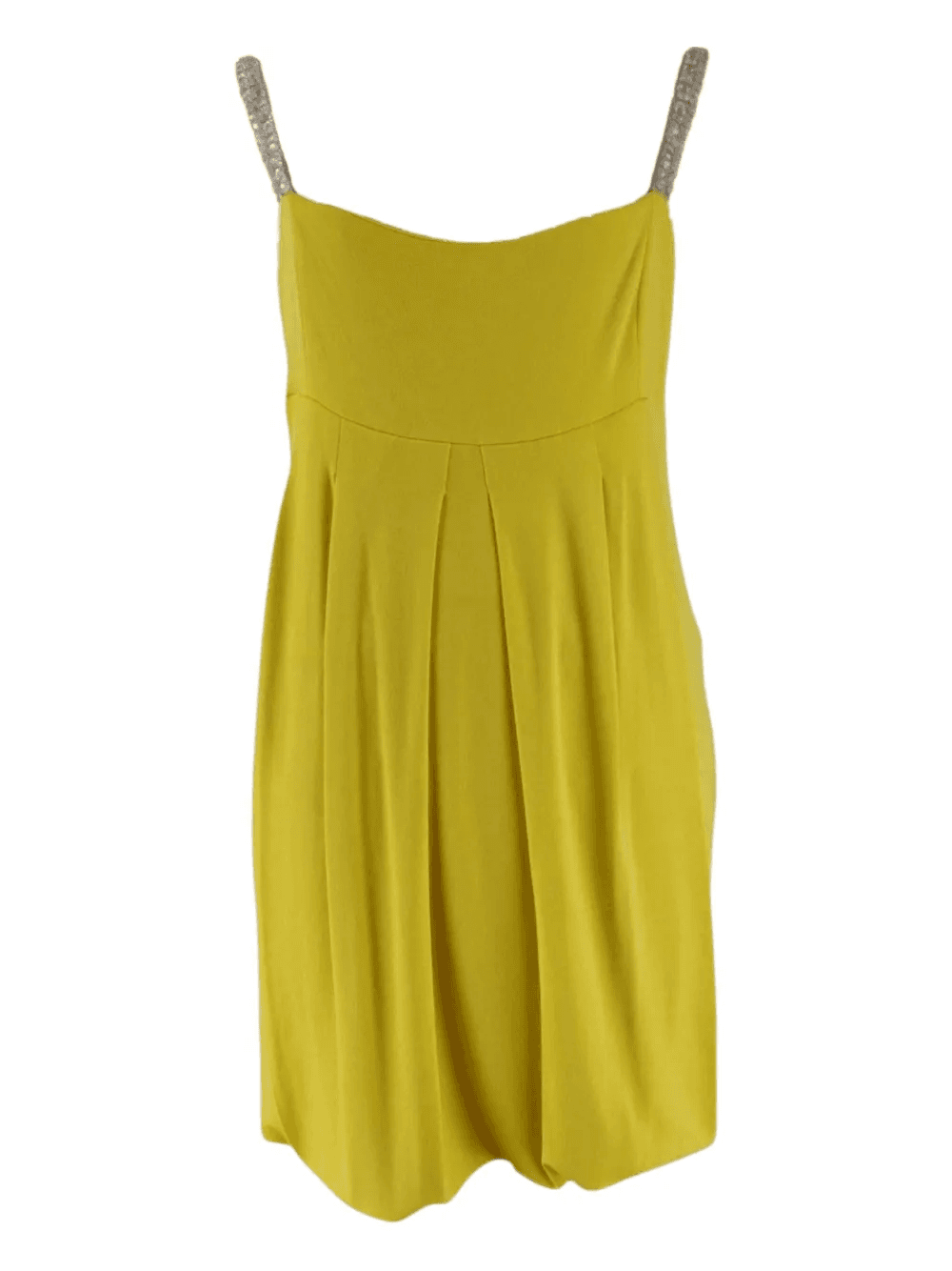 crystal-embellished mini dress - Image 1