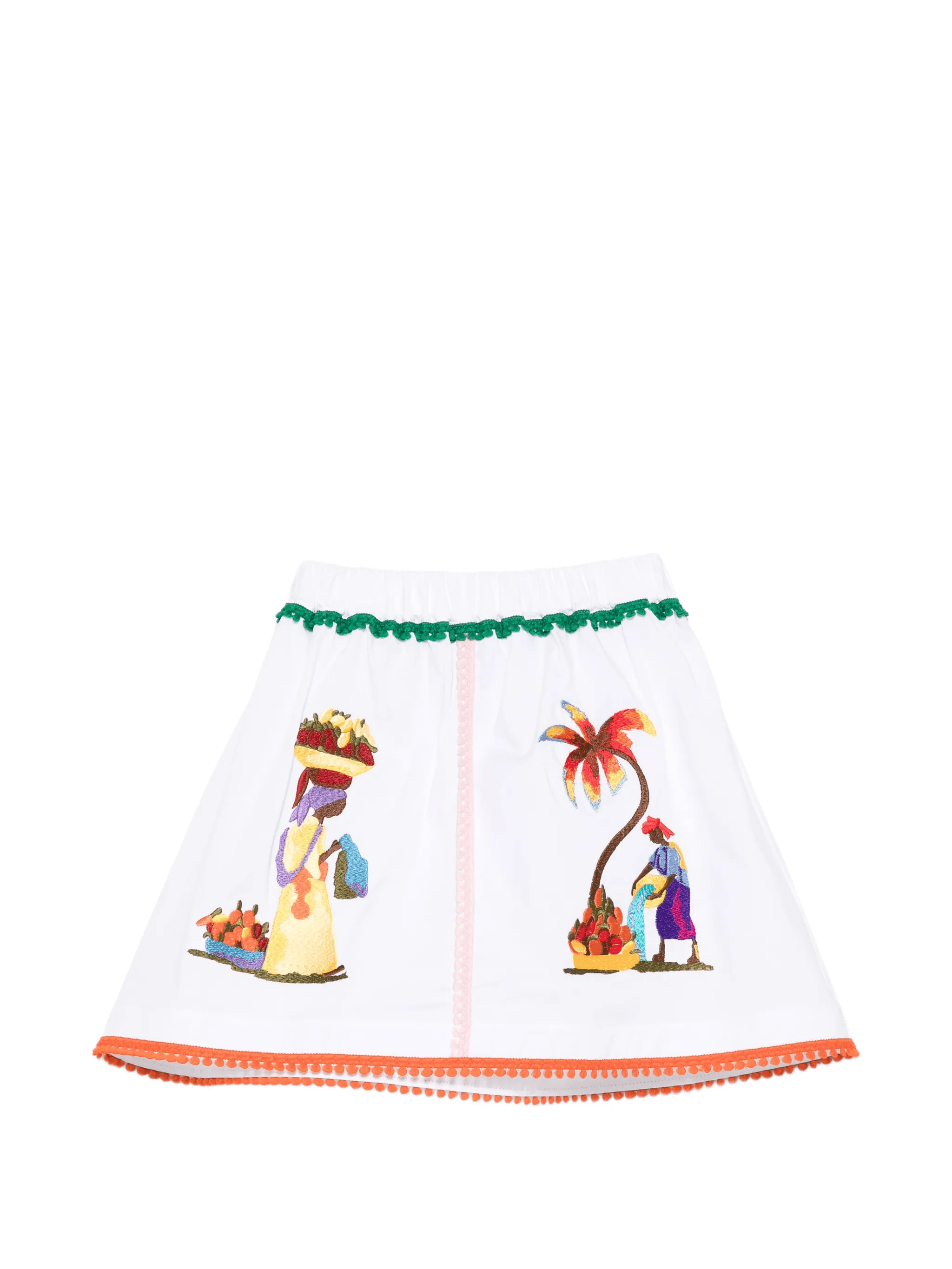 embroidered skirt - Image 1