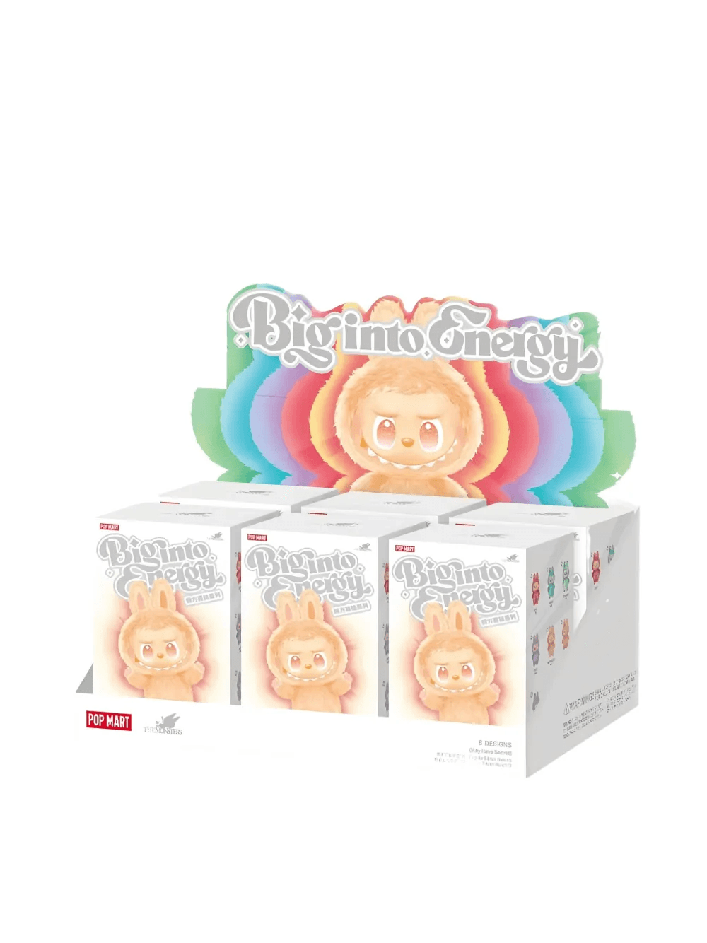 Labubu The Monsters Big into Energy Series Vinyl single keyring - Image 1