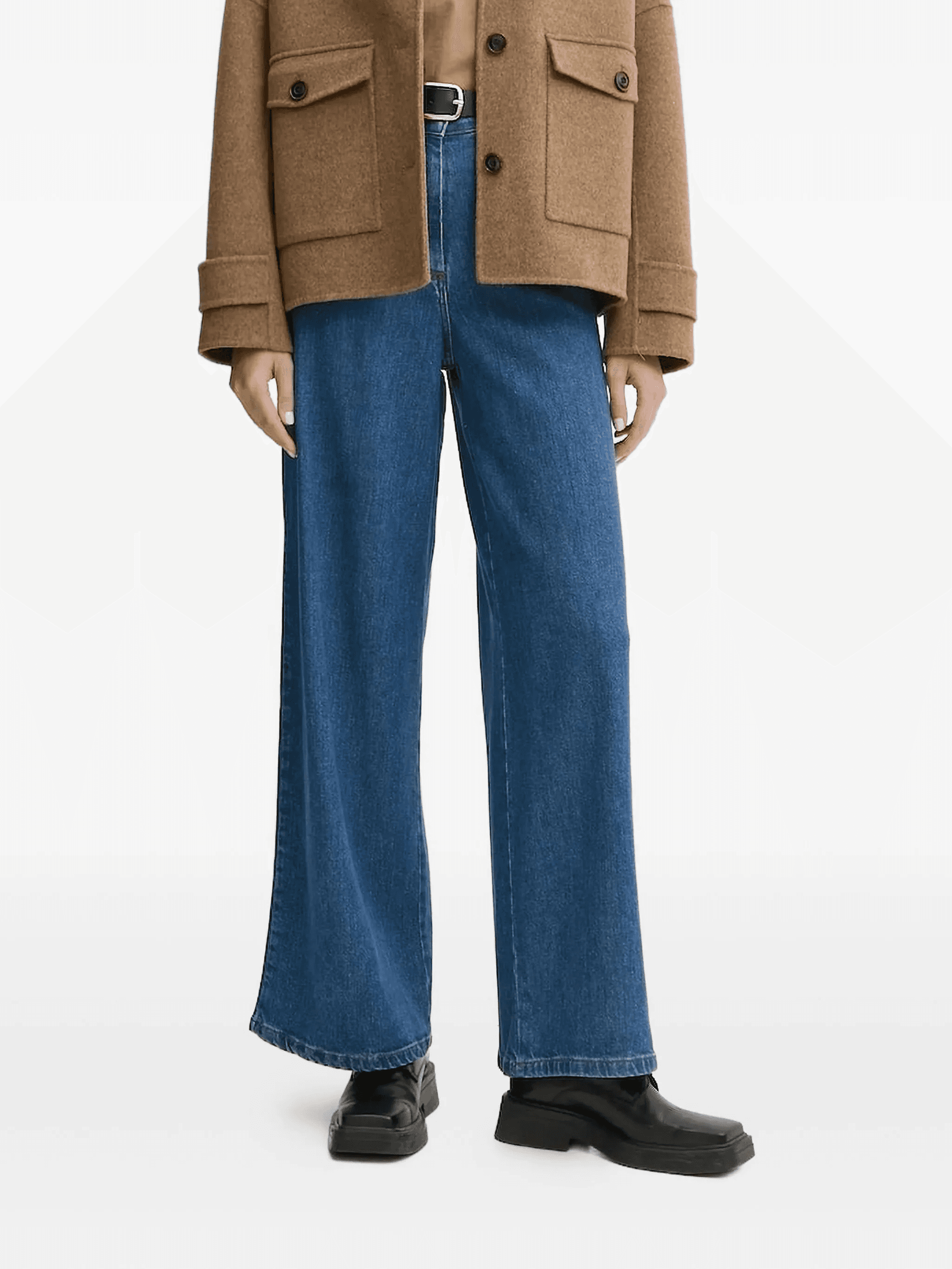 high-waisted jeans - Image 1