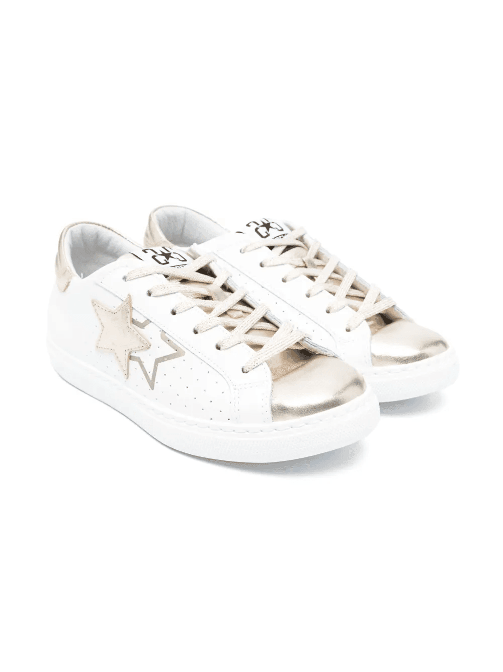 leather sneakers - Image 1
