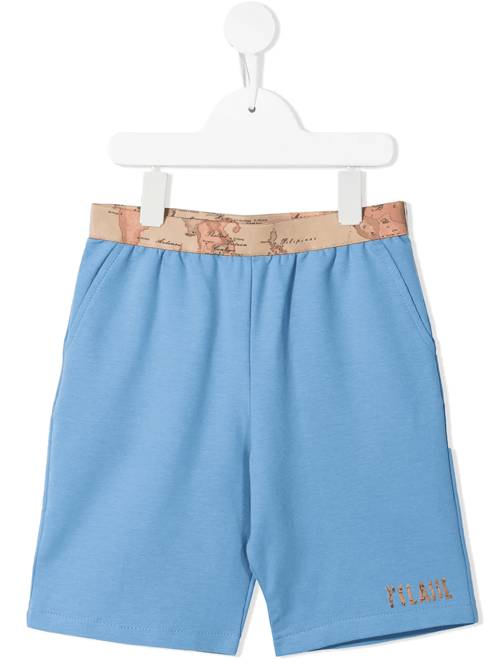 map-print waistband shorts - Image 1