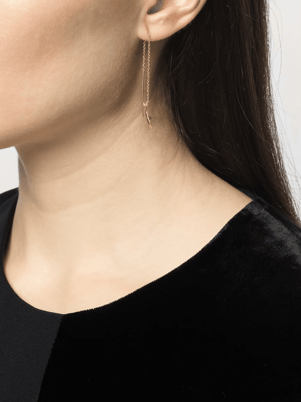 Dagger ear chain single earring - Image 1