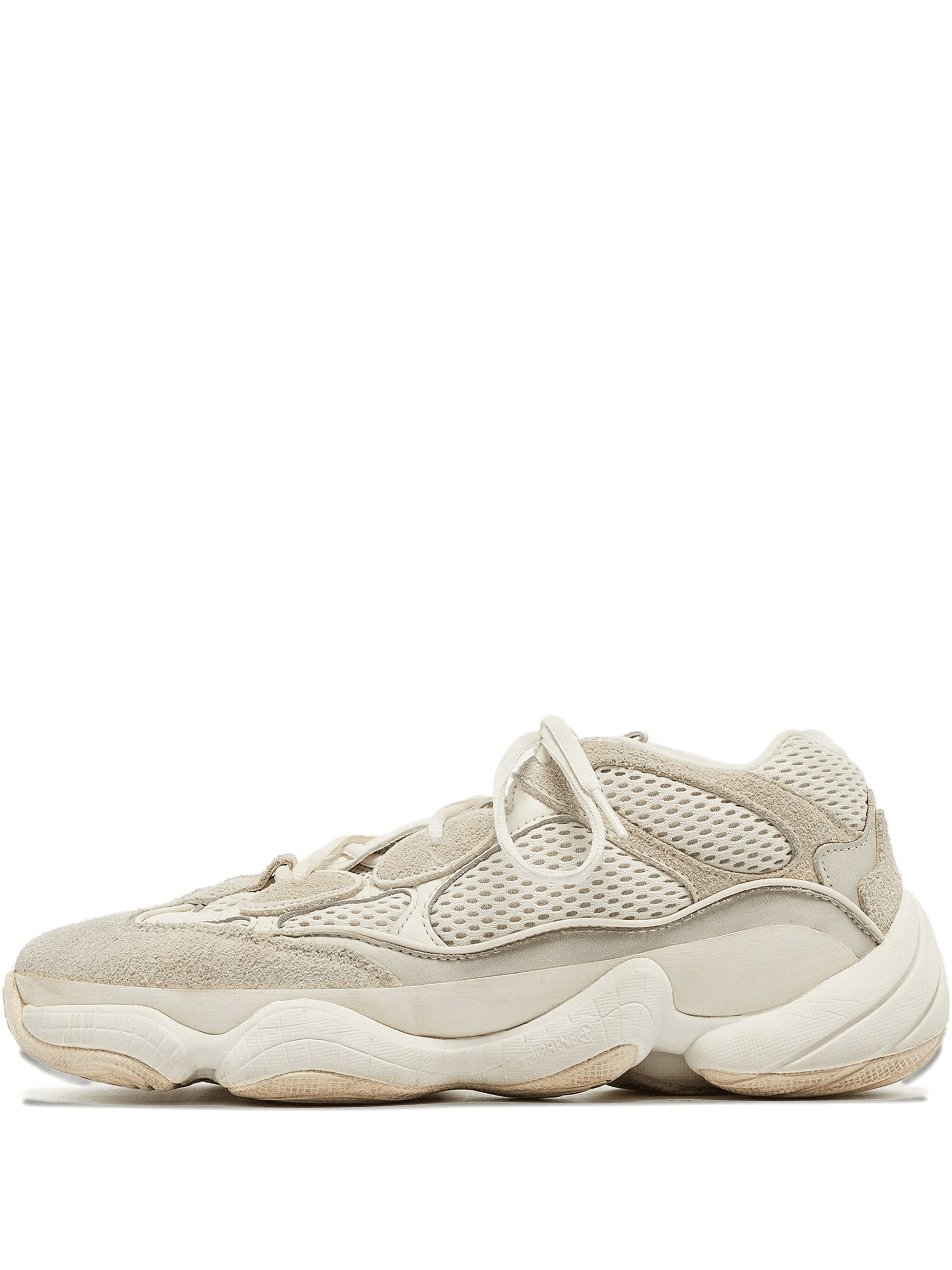 pre-owned 500 mesh suede sneakers - Image 1