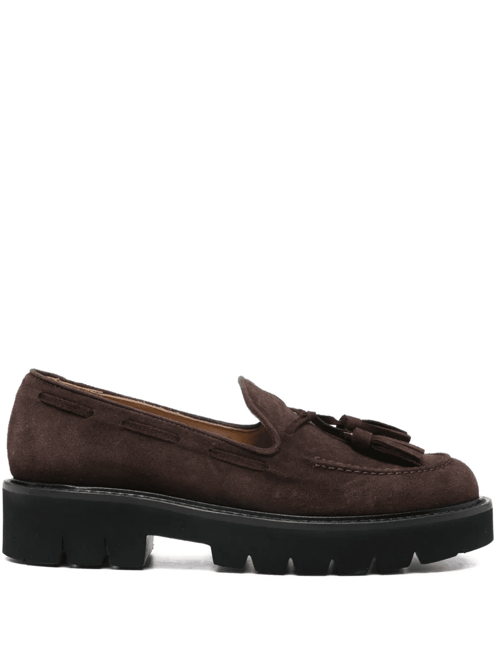 tassel leather loafers - Image 1