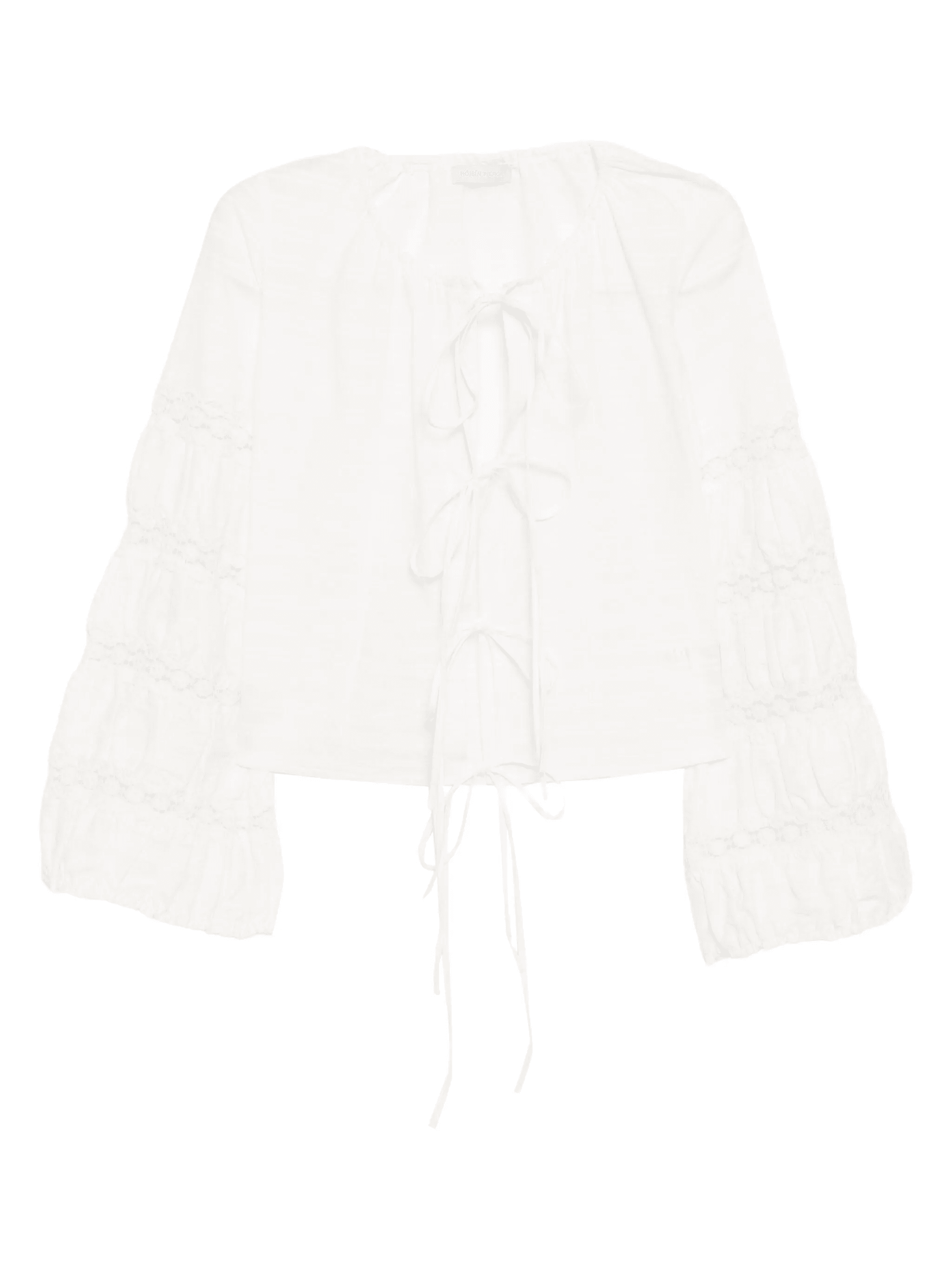 floral-embroidered blouse - Image 1