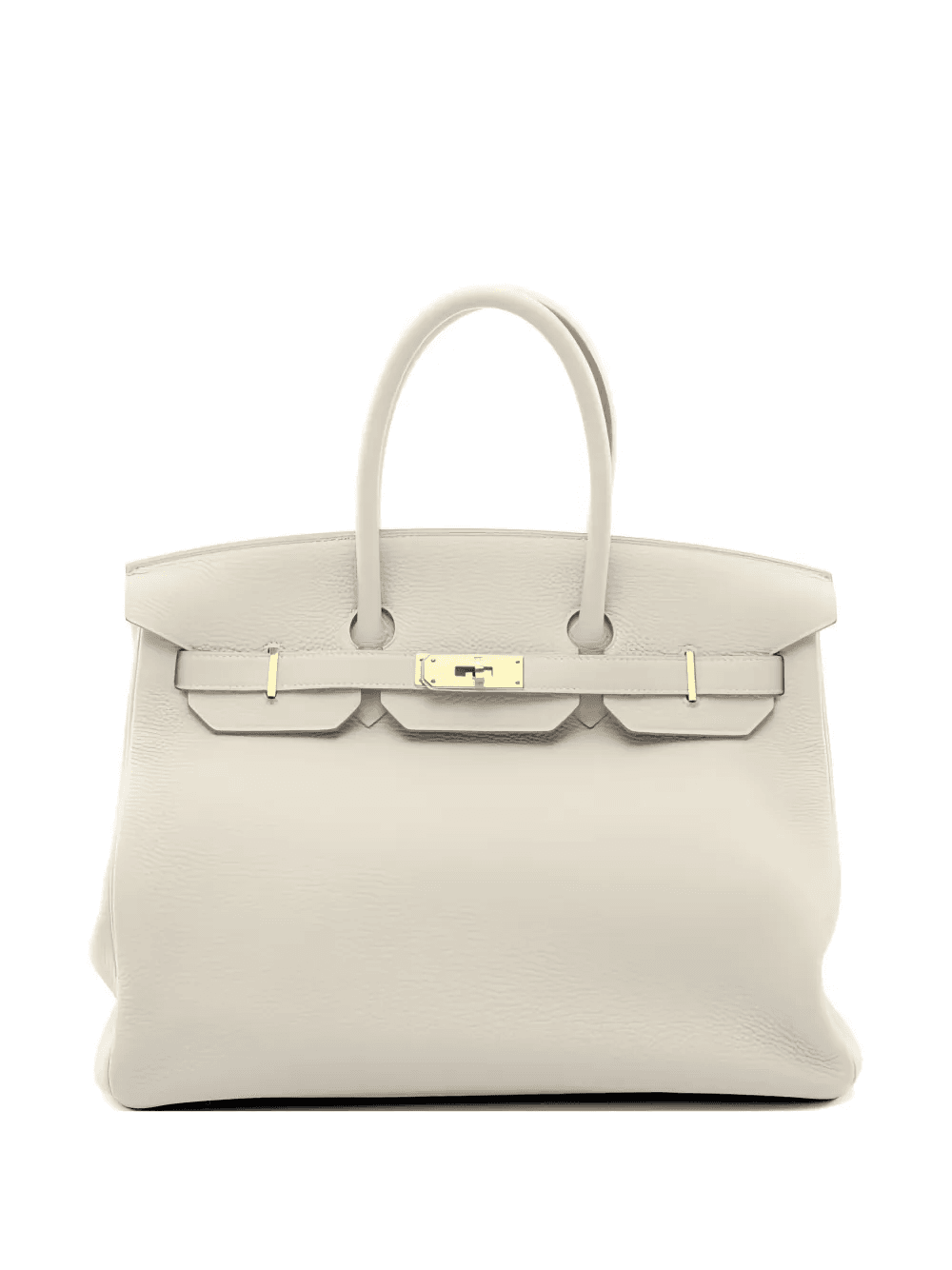 2020s 35 Birkin grained leather tote bag - Image 1