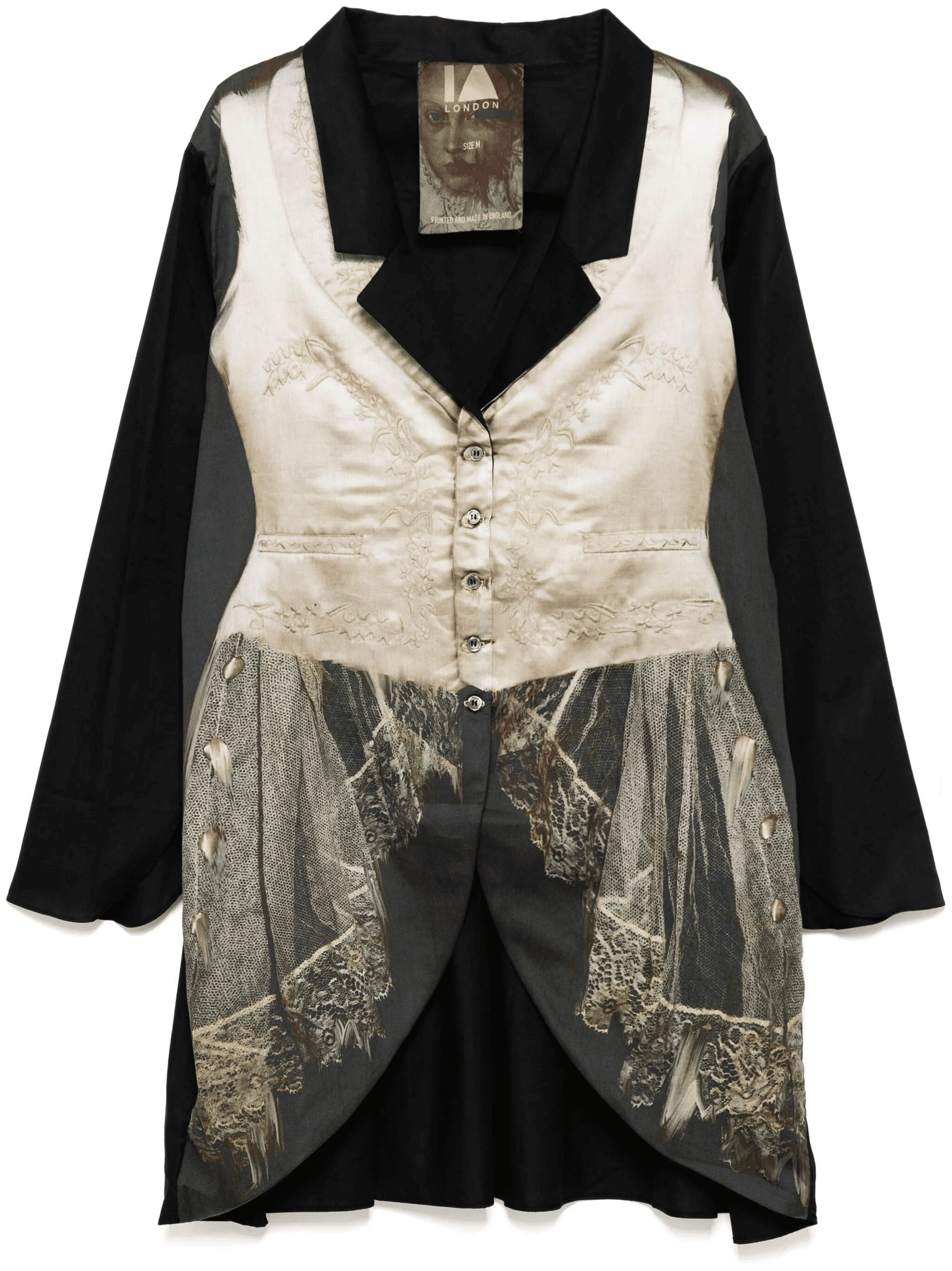 printed blazer - Image 1