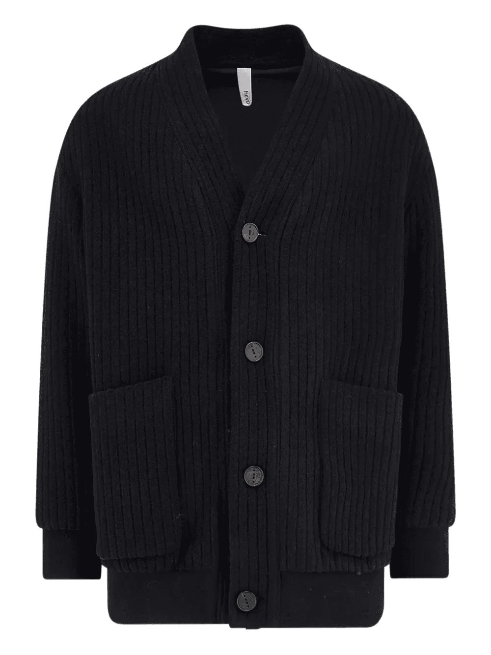 Cimino patch-pocket ribbed coat - Image 1