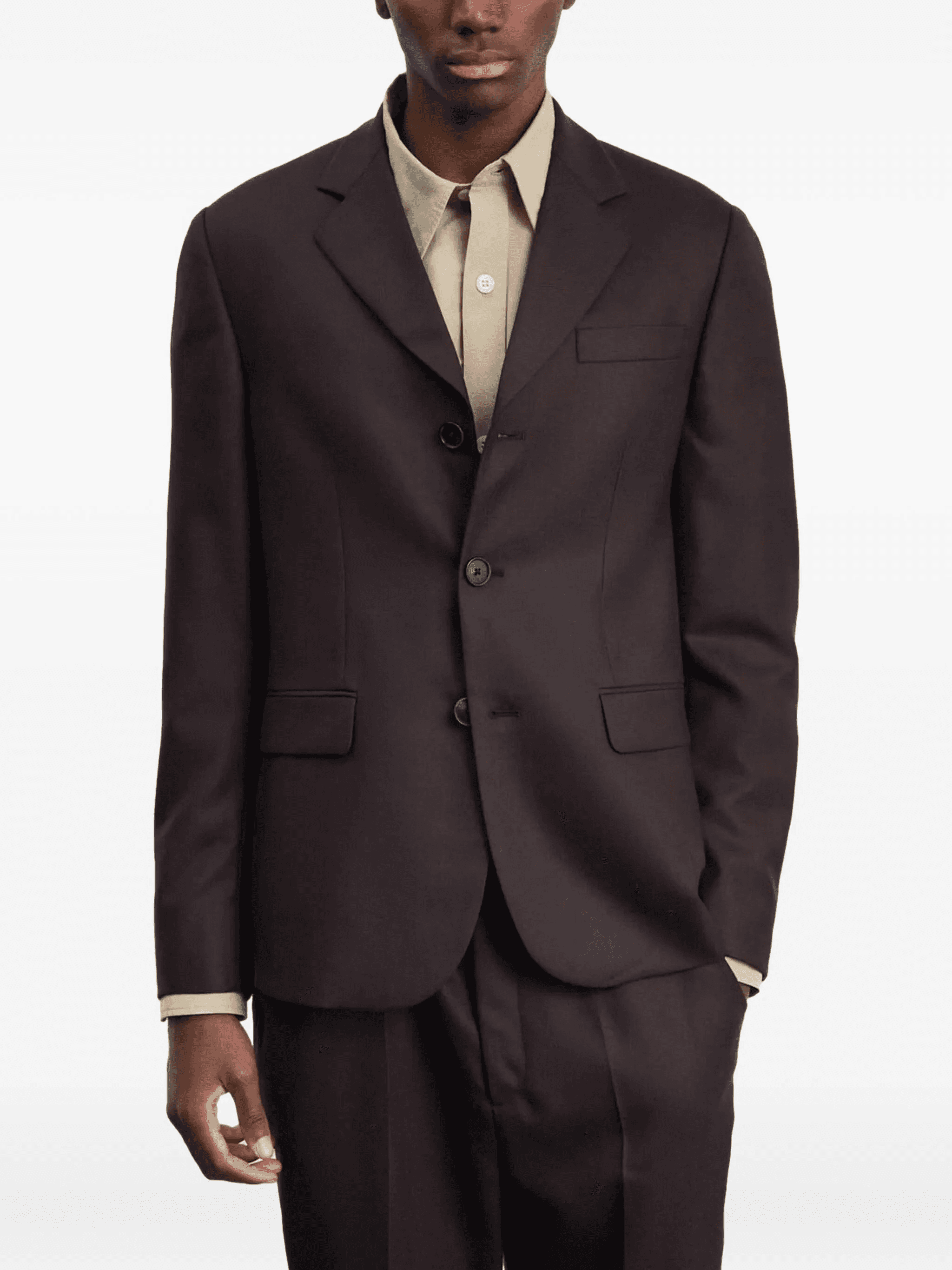 1.0 single-breasted blazer - Image 1