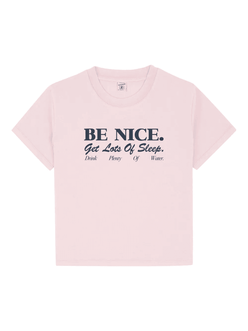 slogan graphic T-shirt - Image 1