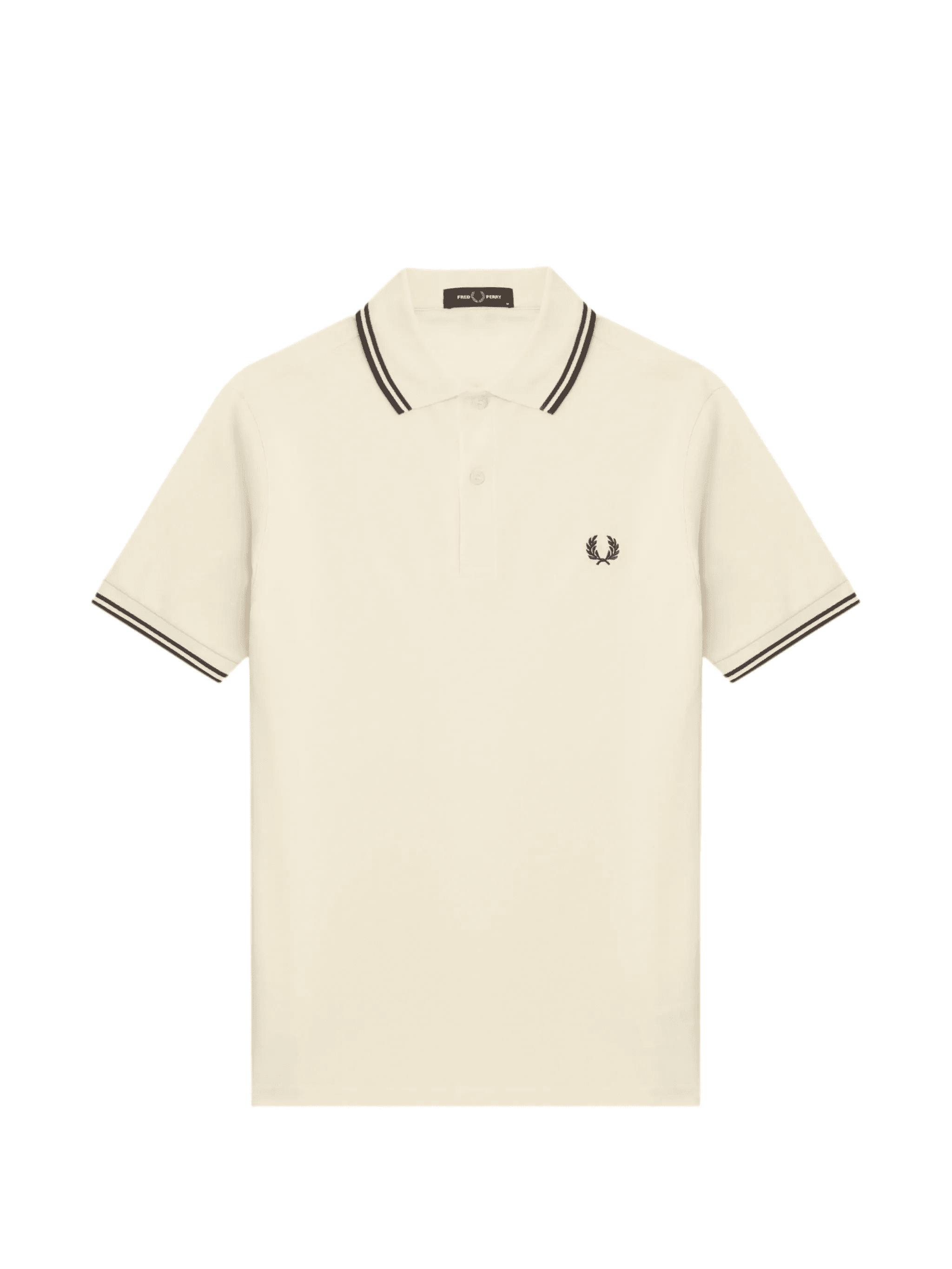 embroidered tipped polo shirt - Image 1