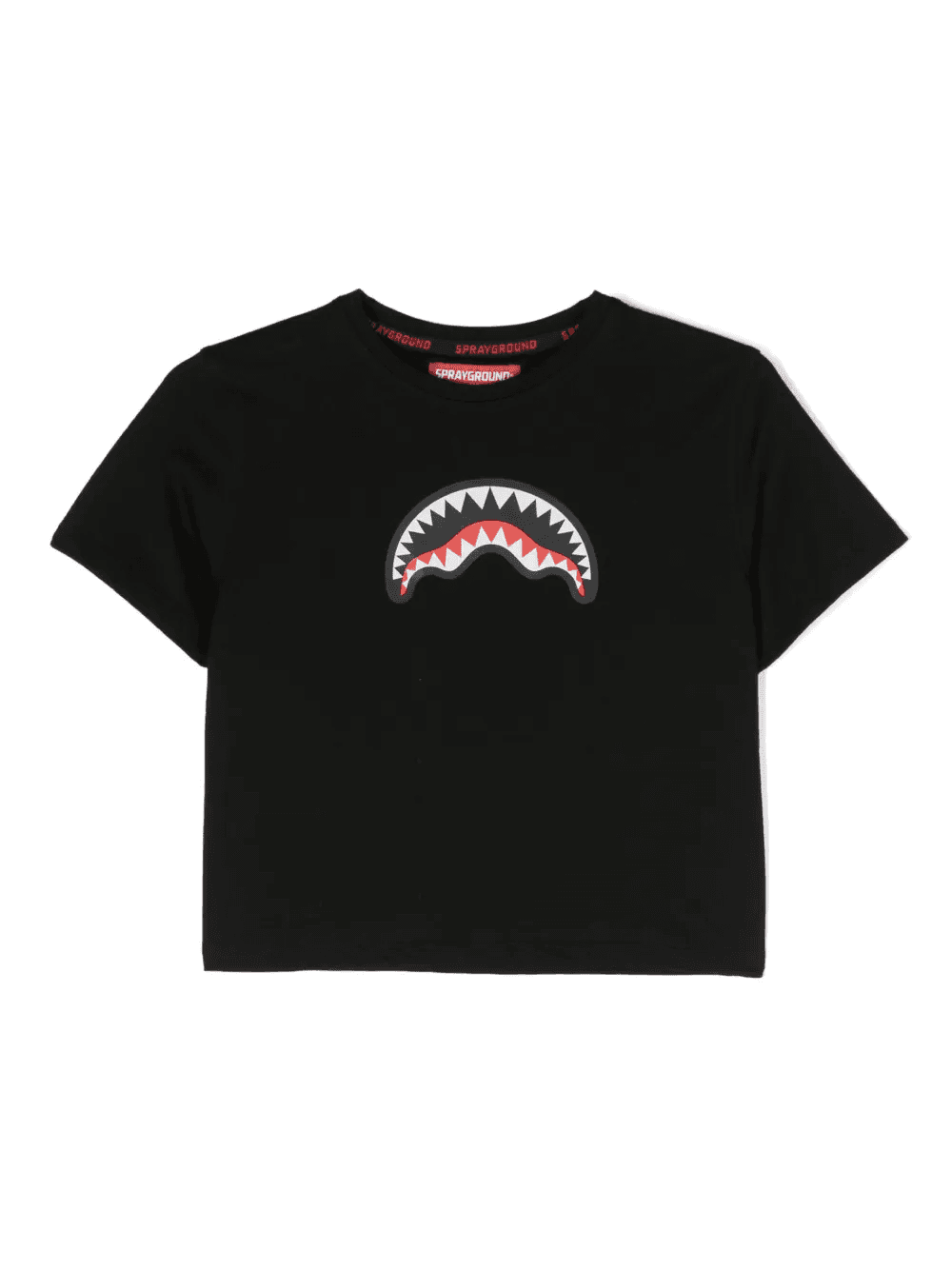 shark teeth-print T-shirt - Image 1