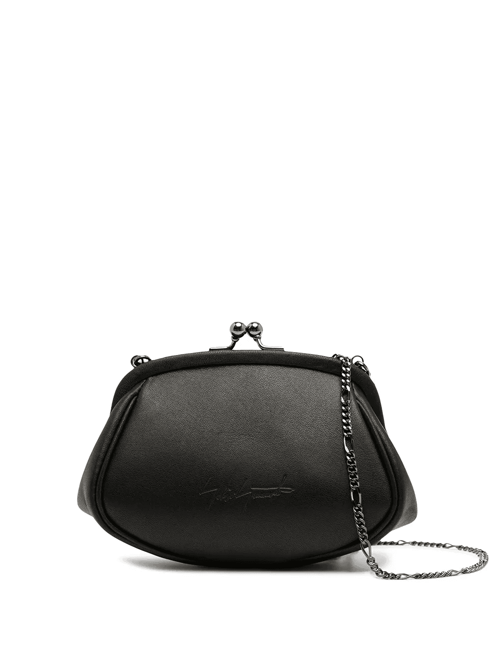 clasp leather shoulder bag - Image 1