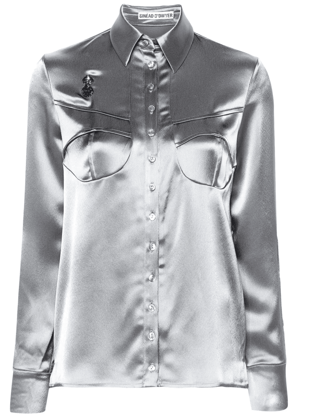 Pyjama satin shirt - Image 1