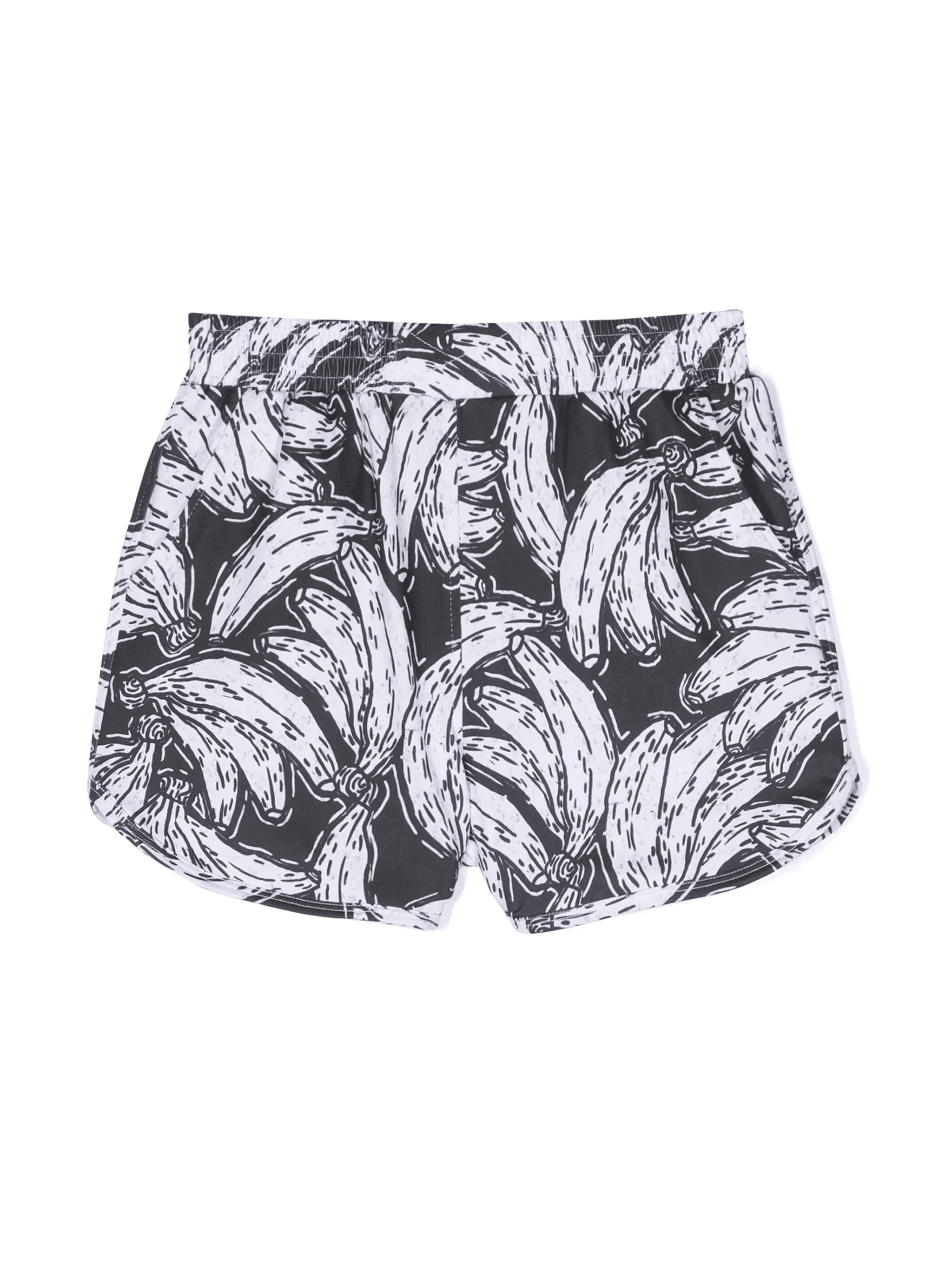 abstract-print shorts - Image 1