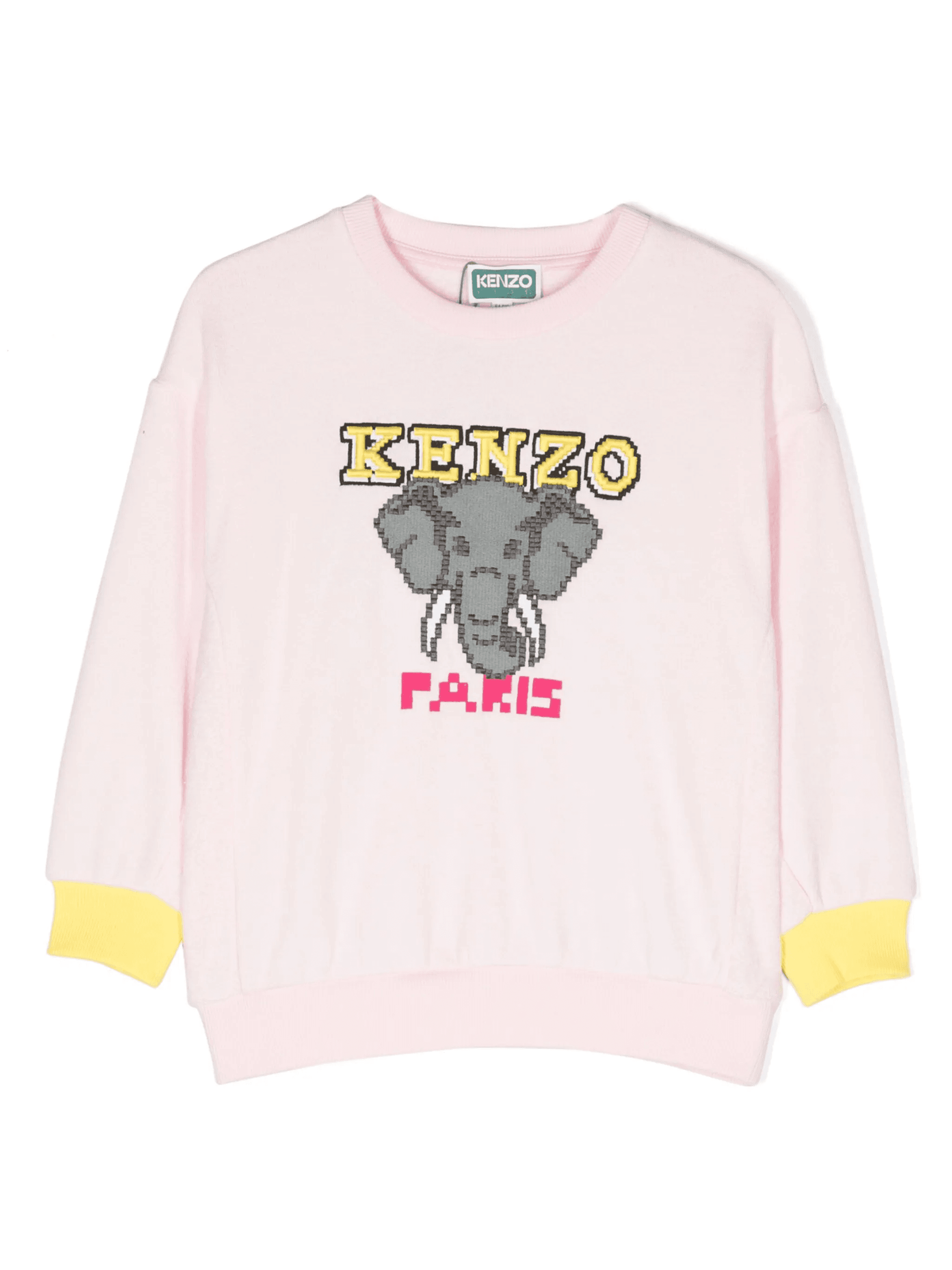 embroidered-logo sweatshirt - Image 1